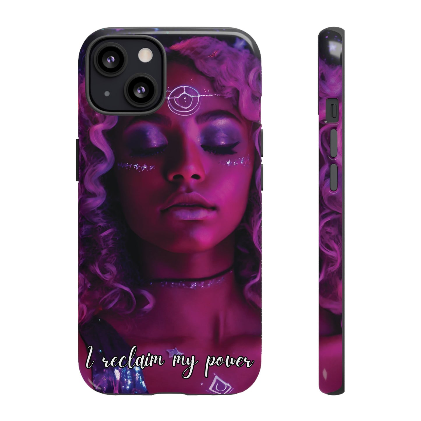 'Neon Goddess' Reclamation Luminex Phone Case