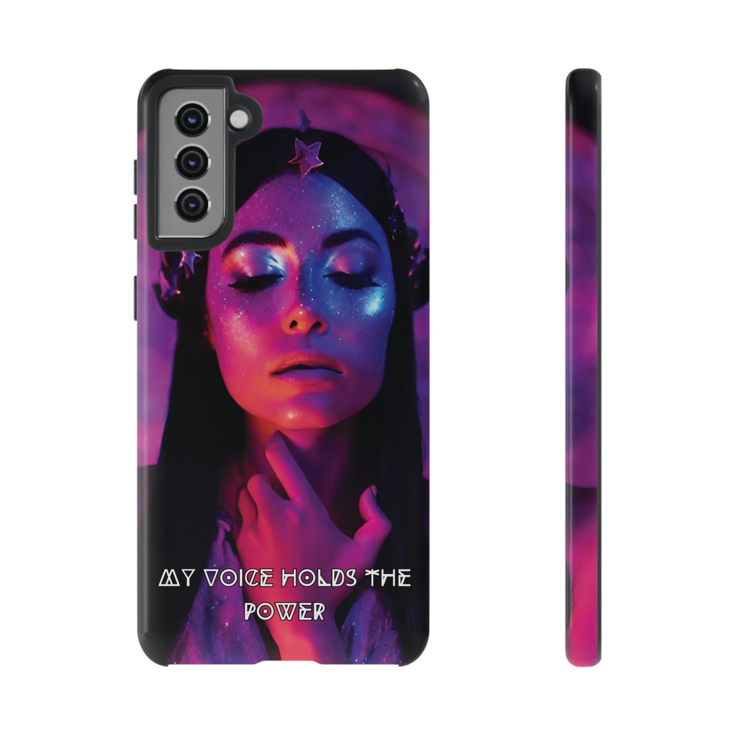 'Neon Goddess' Power Luminex Phone Case