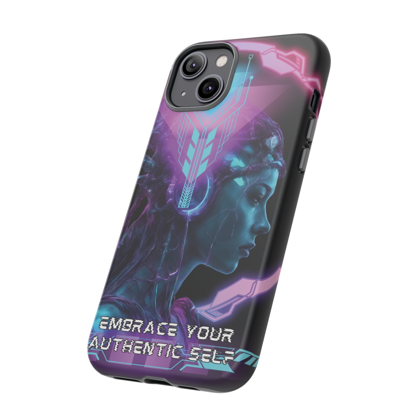 'Neon Goddess' Authentic Self Luminex Phone Case