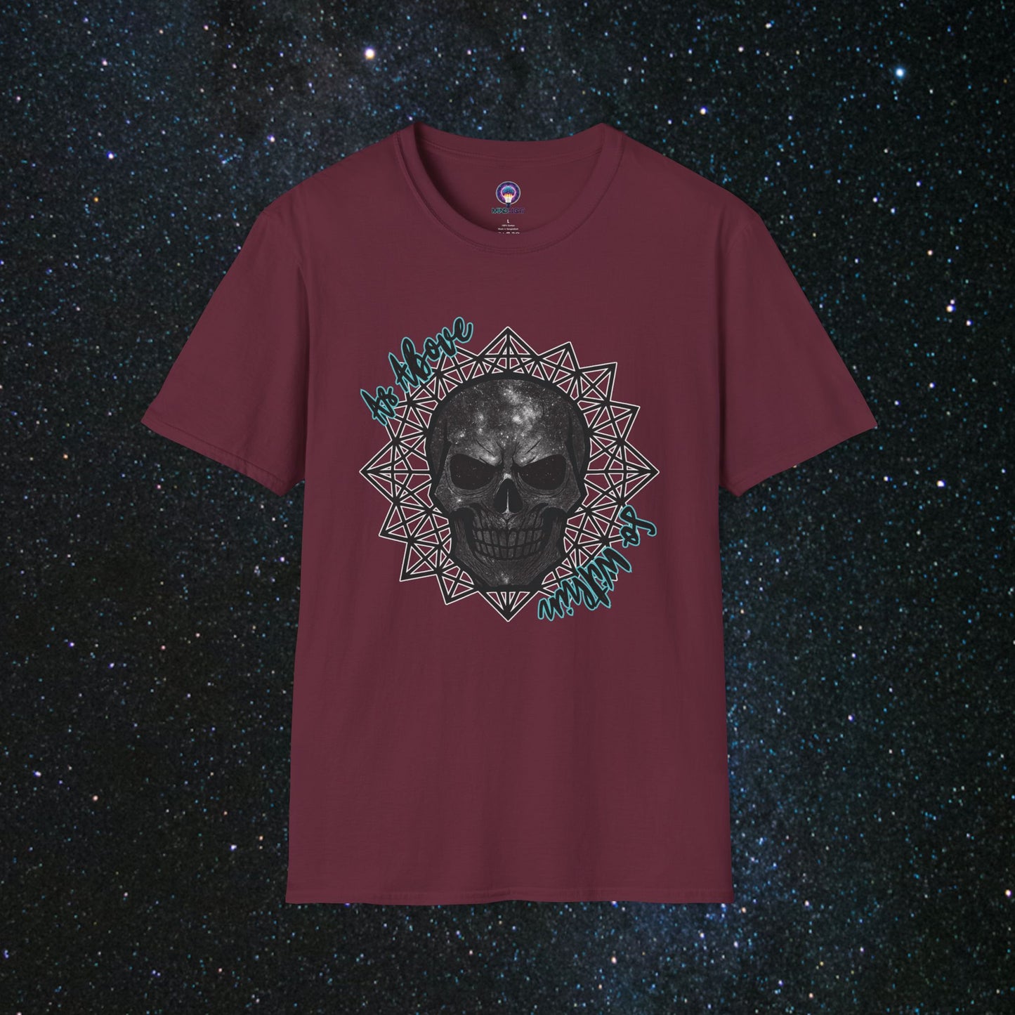 Fractal Abyss Softstyle Tee
