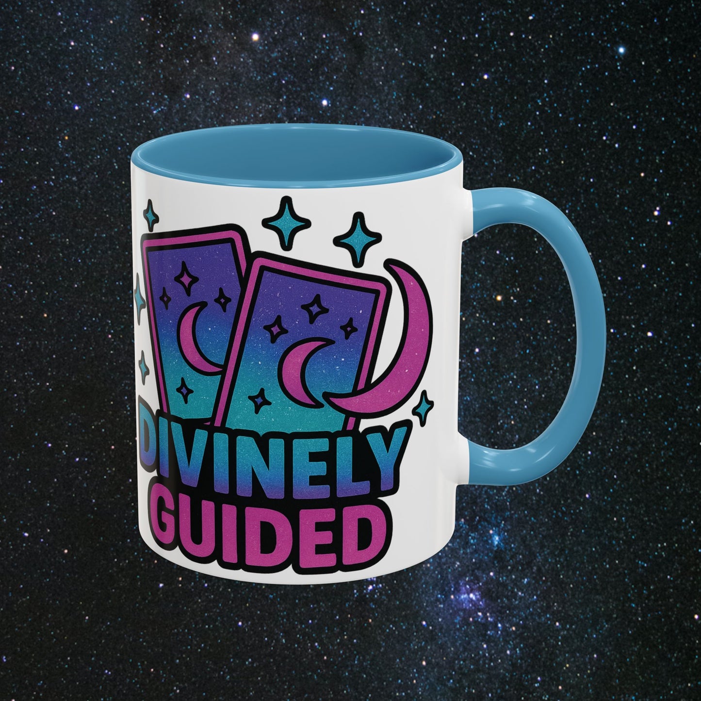 Divinely Guided Accent Coffee Mug