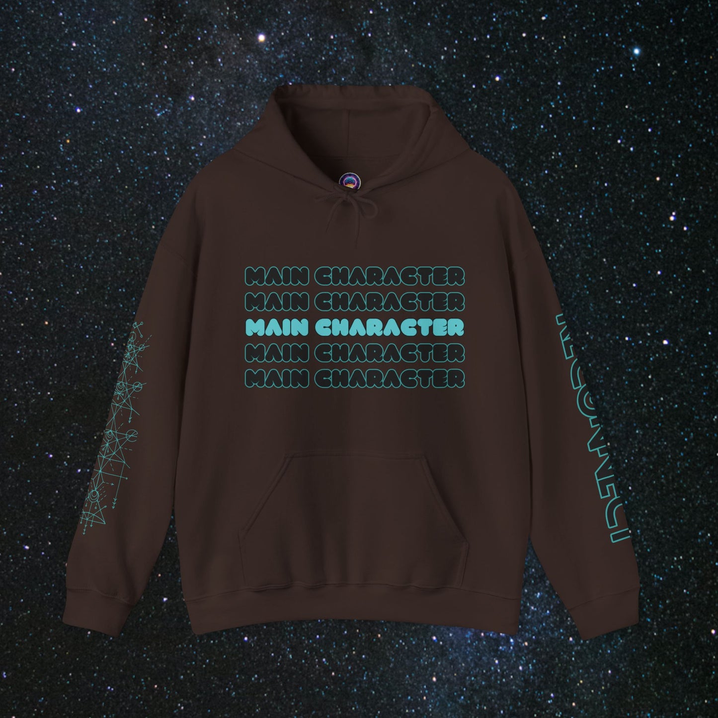 Main Character Unisex Pull Over Hoodie