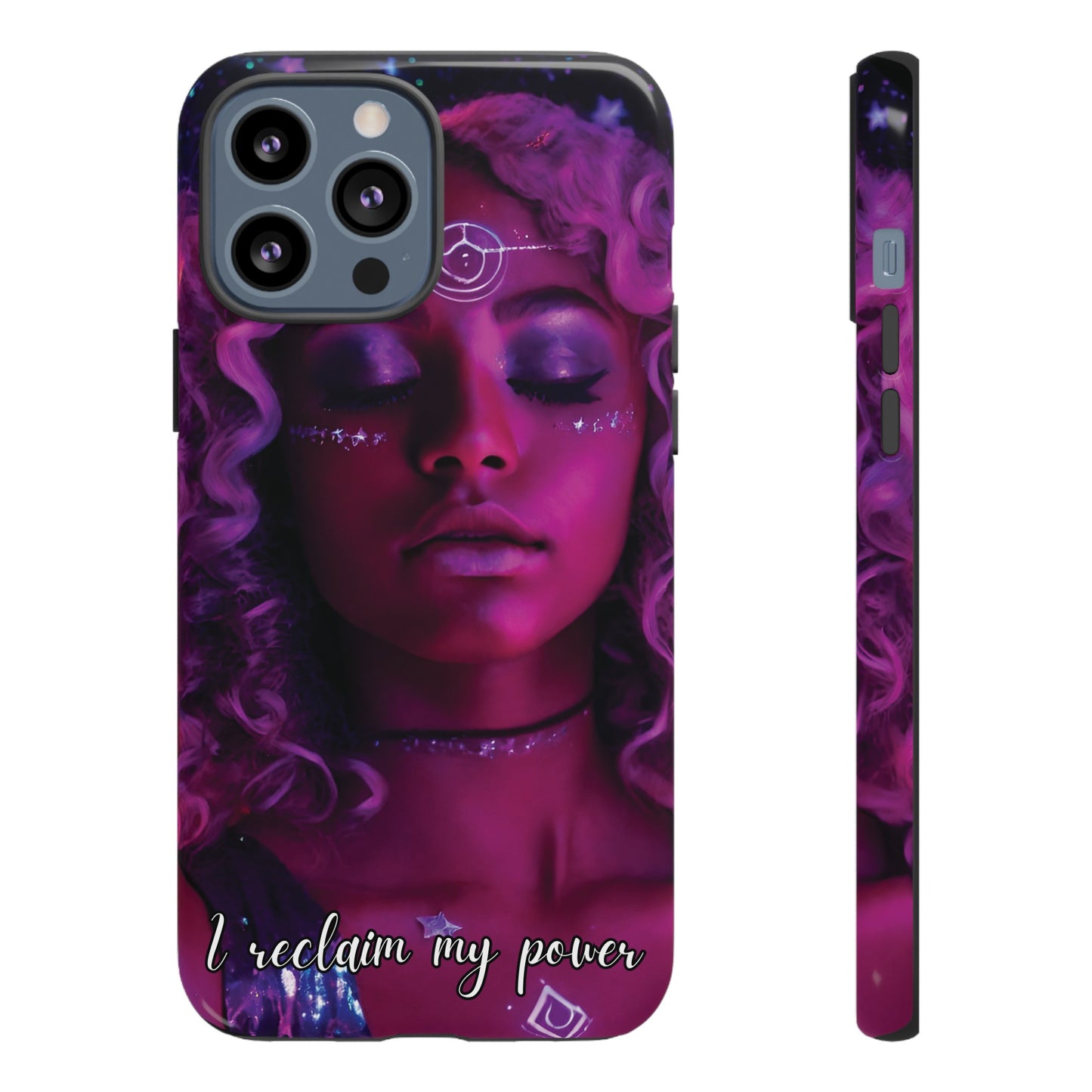 'Neon Goddess' Reclamation Luminex Phone Case