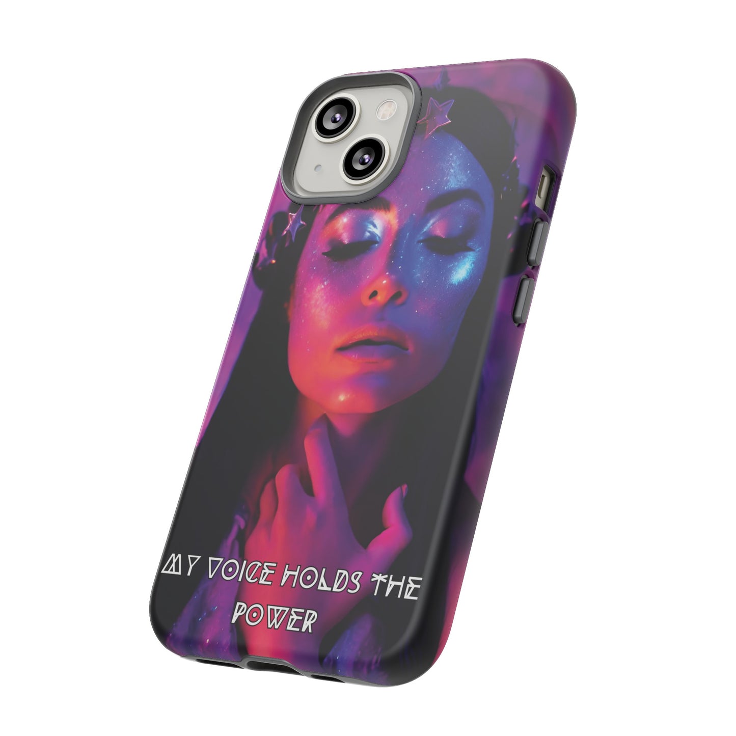 'Neon Goddess' Power Luminex Phone Case