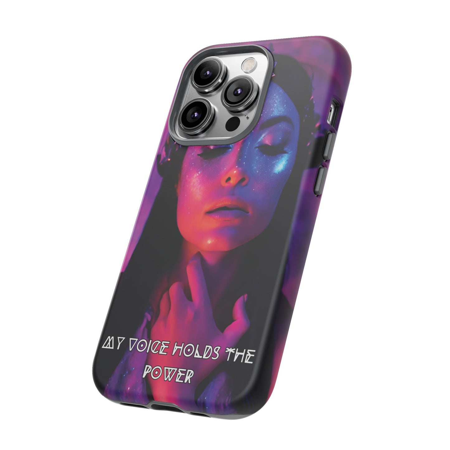 'Neon Goddess' Power Luminex Phone Case