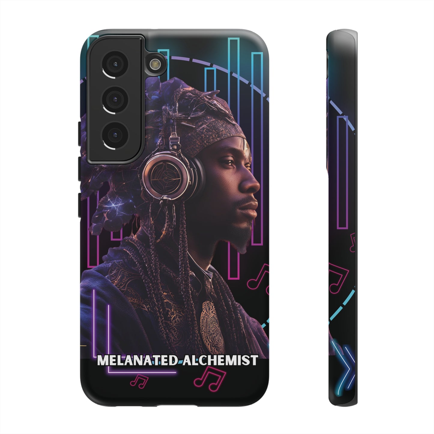 NoirAlchemy Glow - Transmute Luminex Phone Case