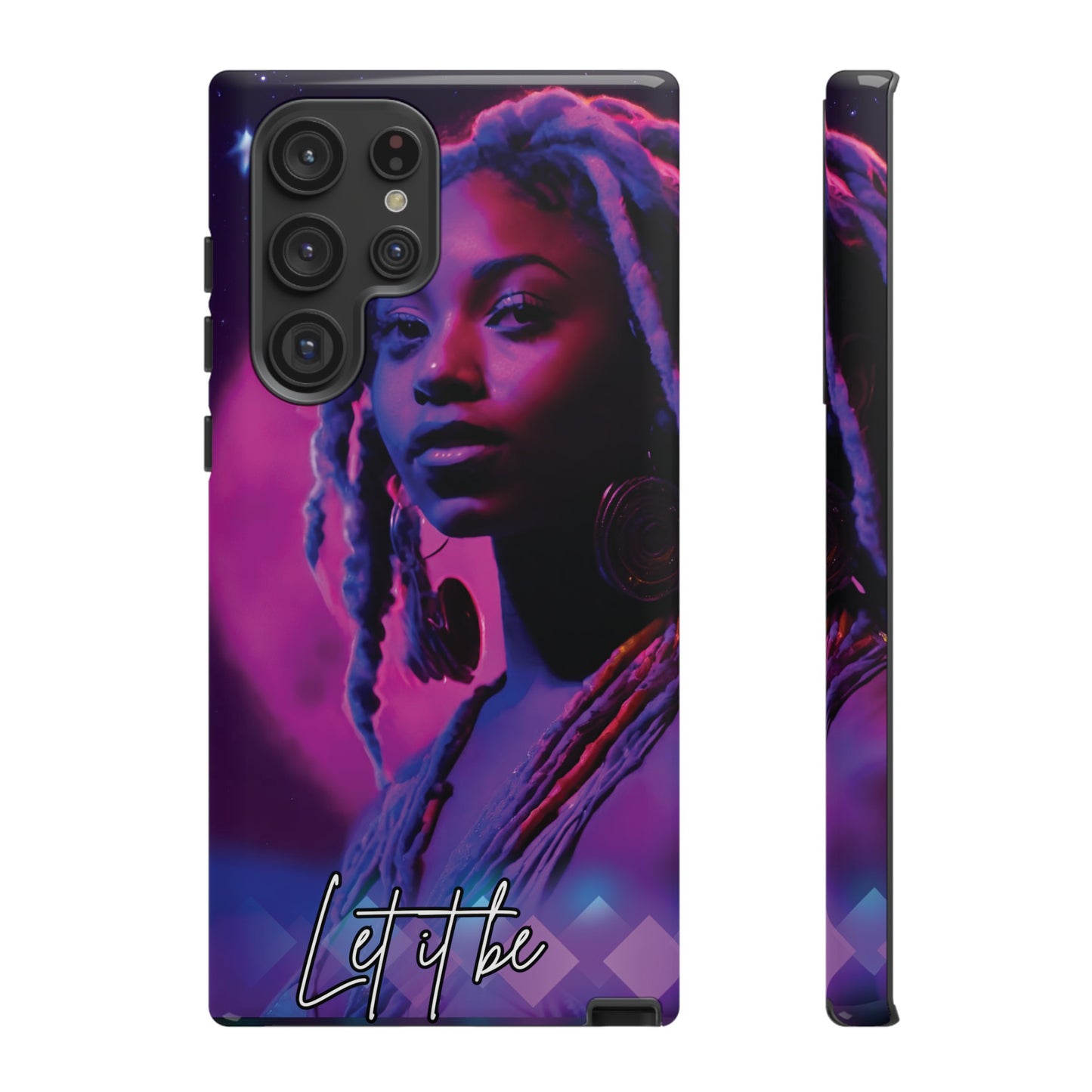 'Neon Goddess' Let it Be Luminex Phone Case