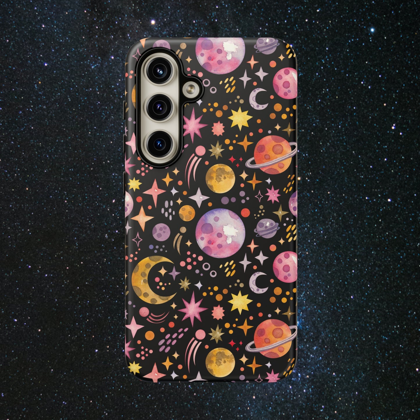 Neon Galaxy Luminex Phone Case