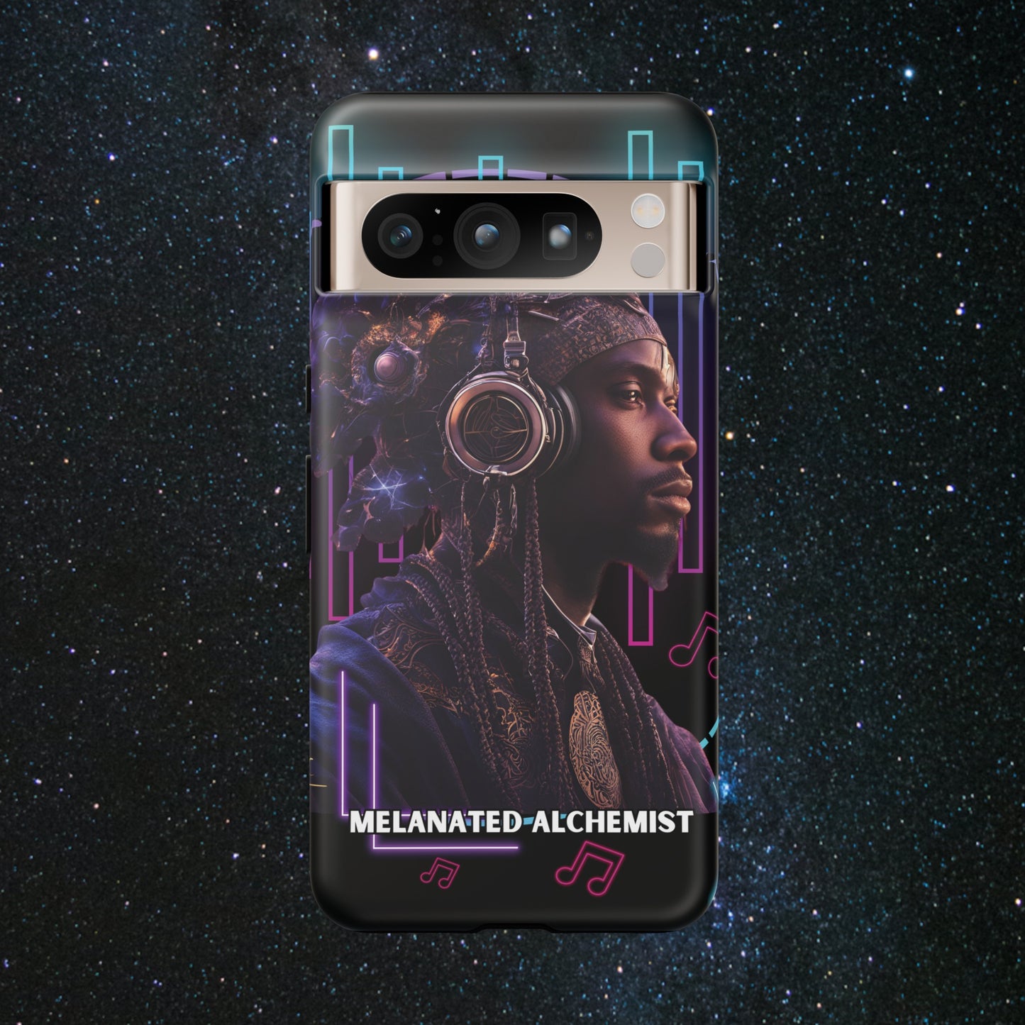 NoirAlchemy Glow - Transmute Luminex Phone Case