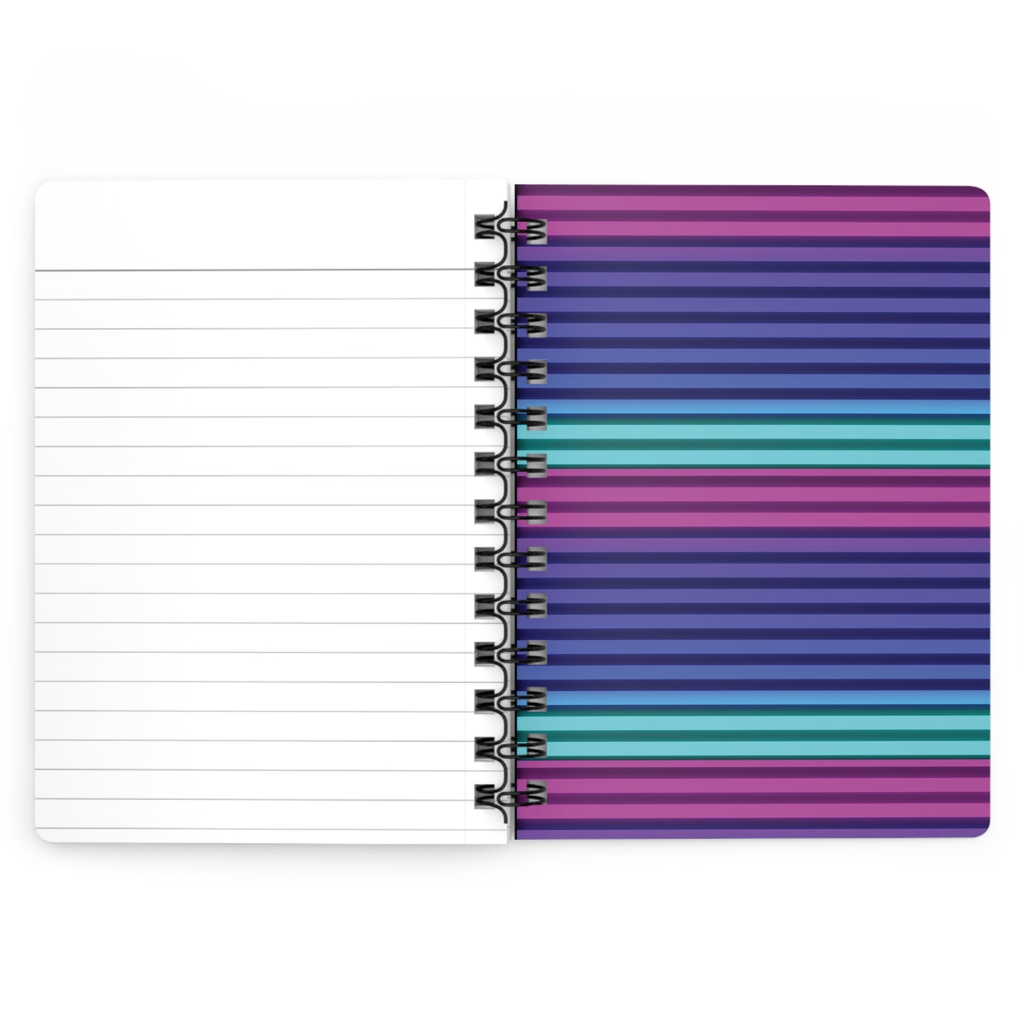 Retro Radiance Spiral Notebook