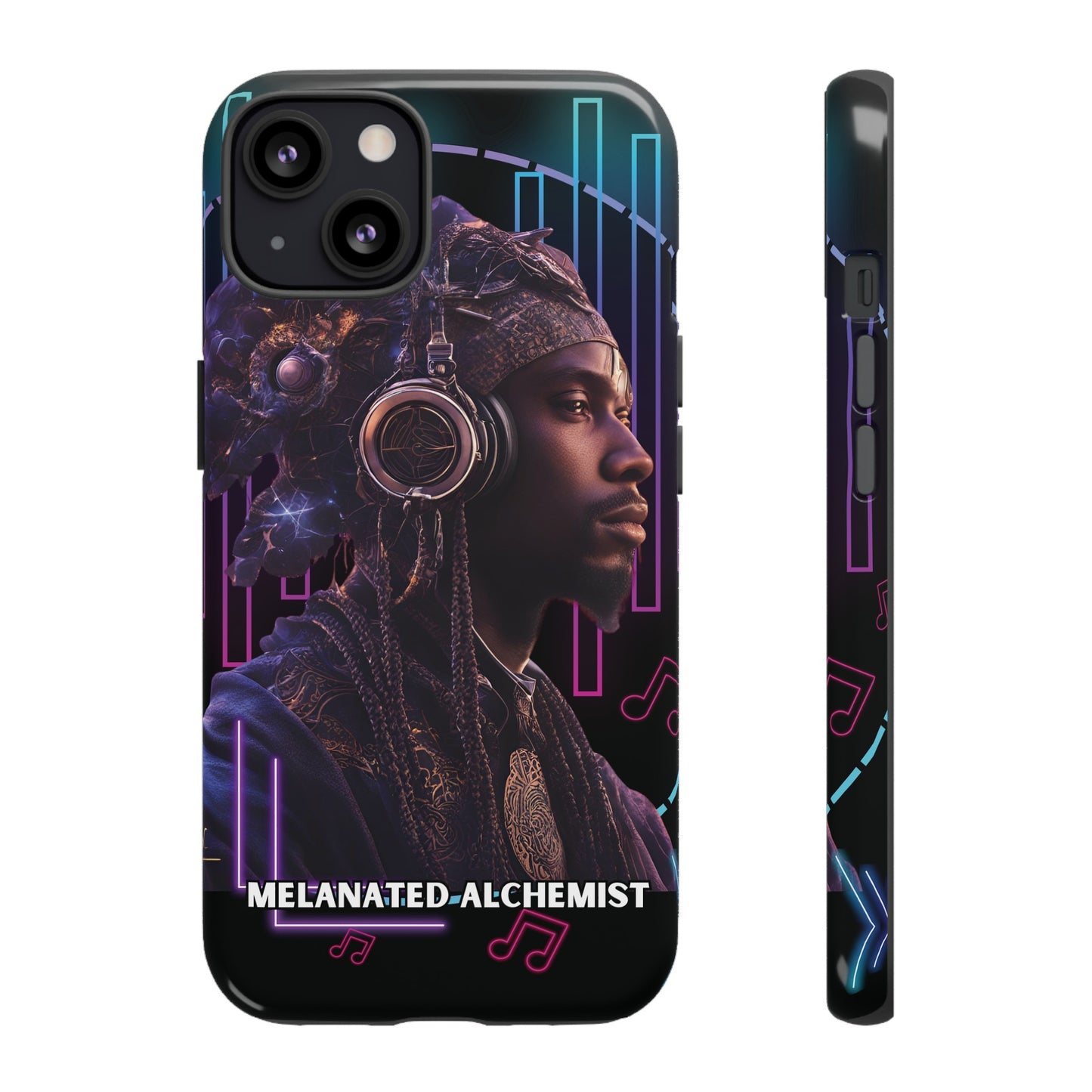 NoirAlchemy Glow - Transmute Luminex Phone Case