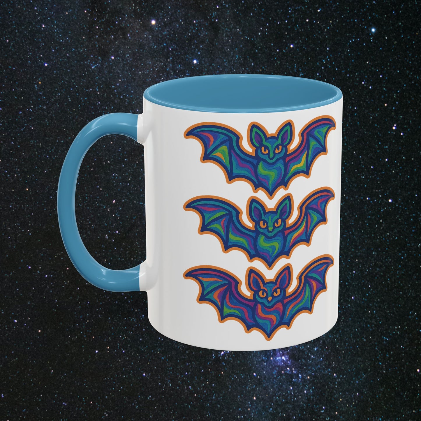 Psychedelic Halloween Accent Coffee Mug
