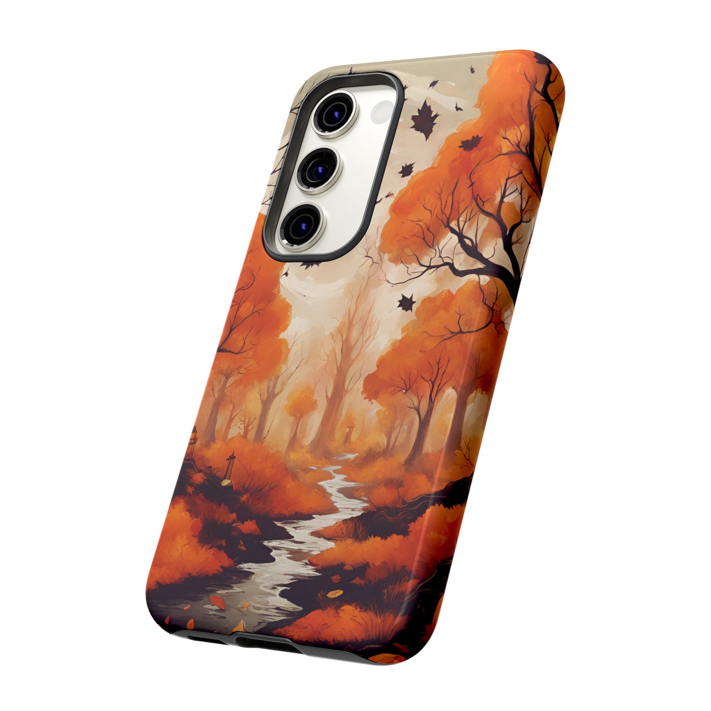Whispering Autumn Brook Luminex Phone Case