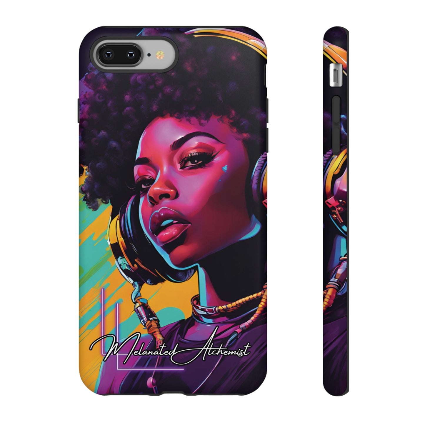 NoirAlchemy Glow - Transmute Woman Luminex Phone Case
