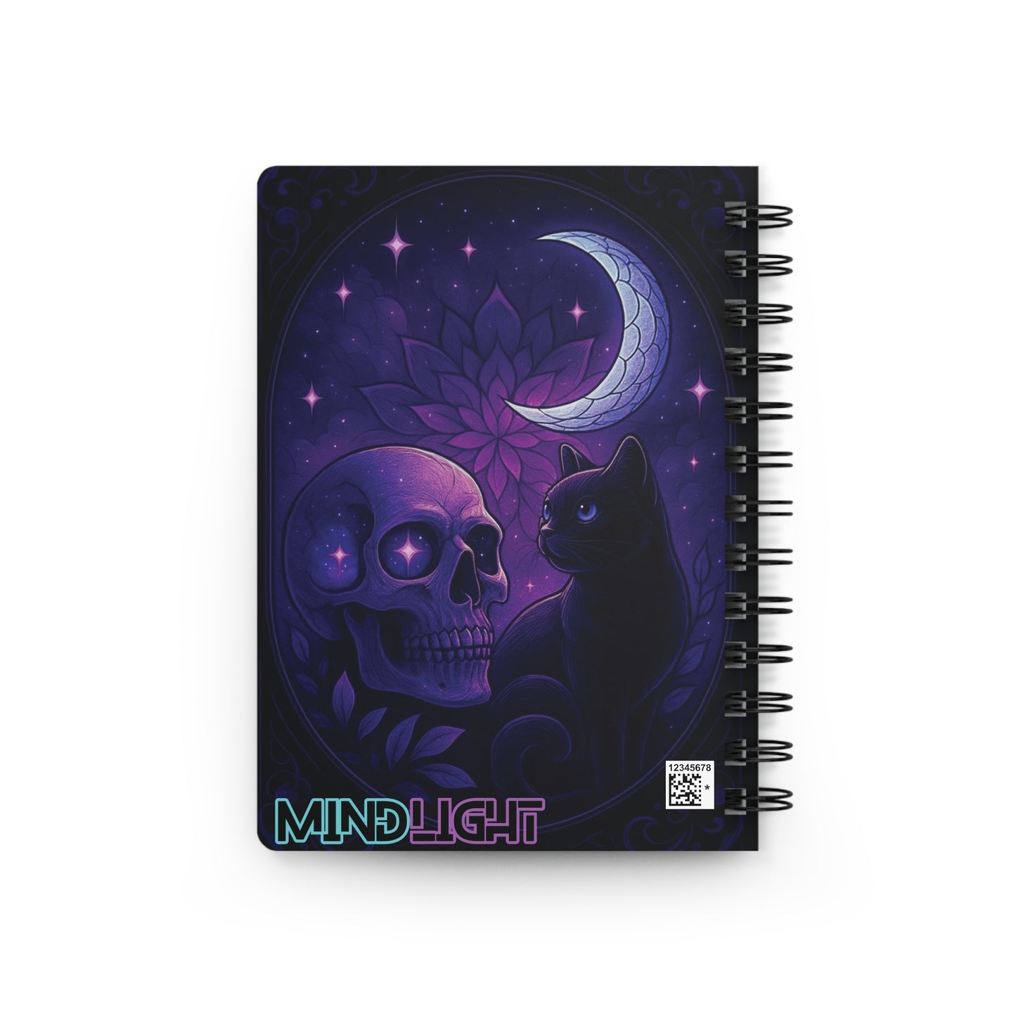 Luna Whispers Spiral Notebook