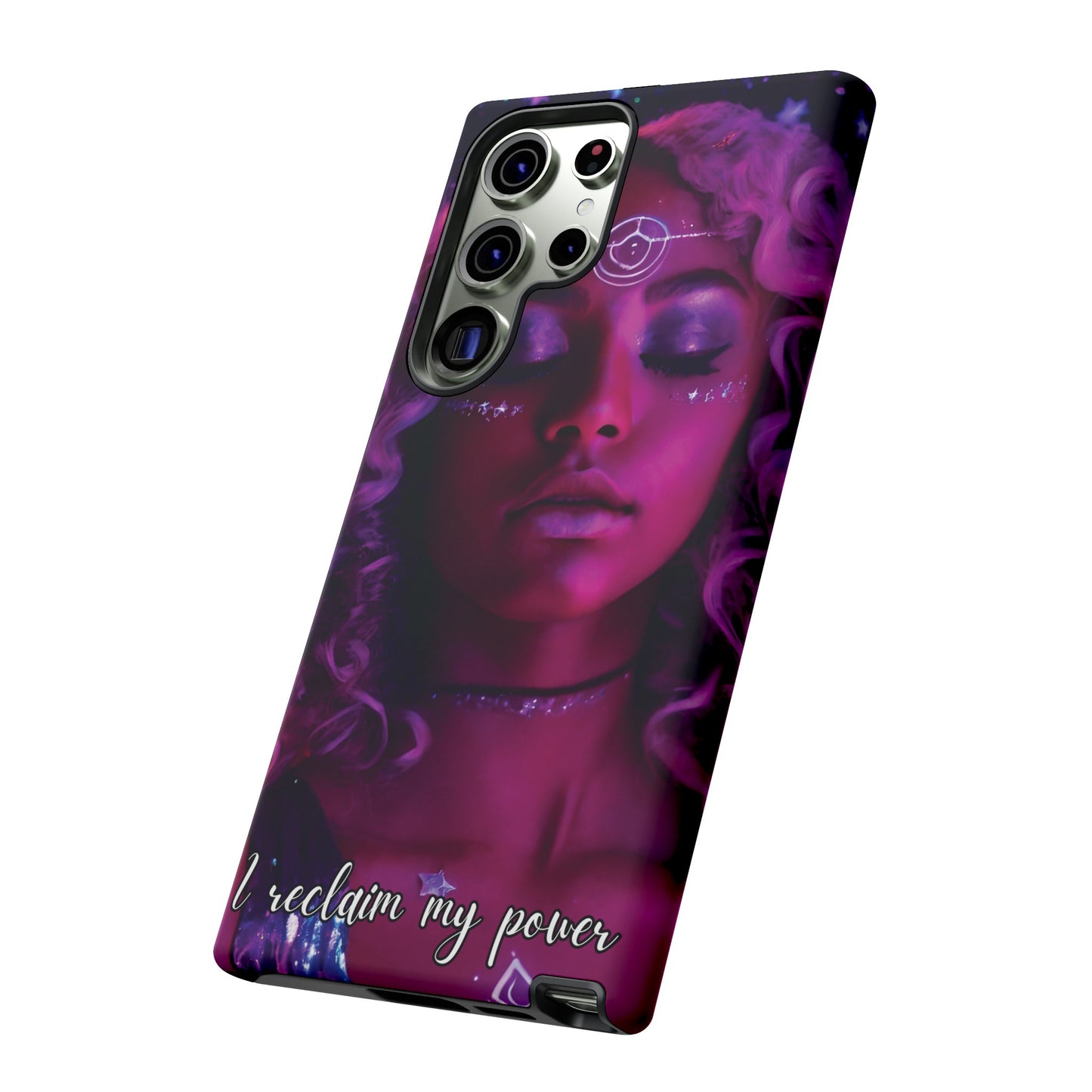 'Neon Goddess' Reclamation Luminex Phone Case