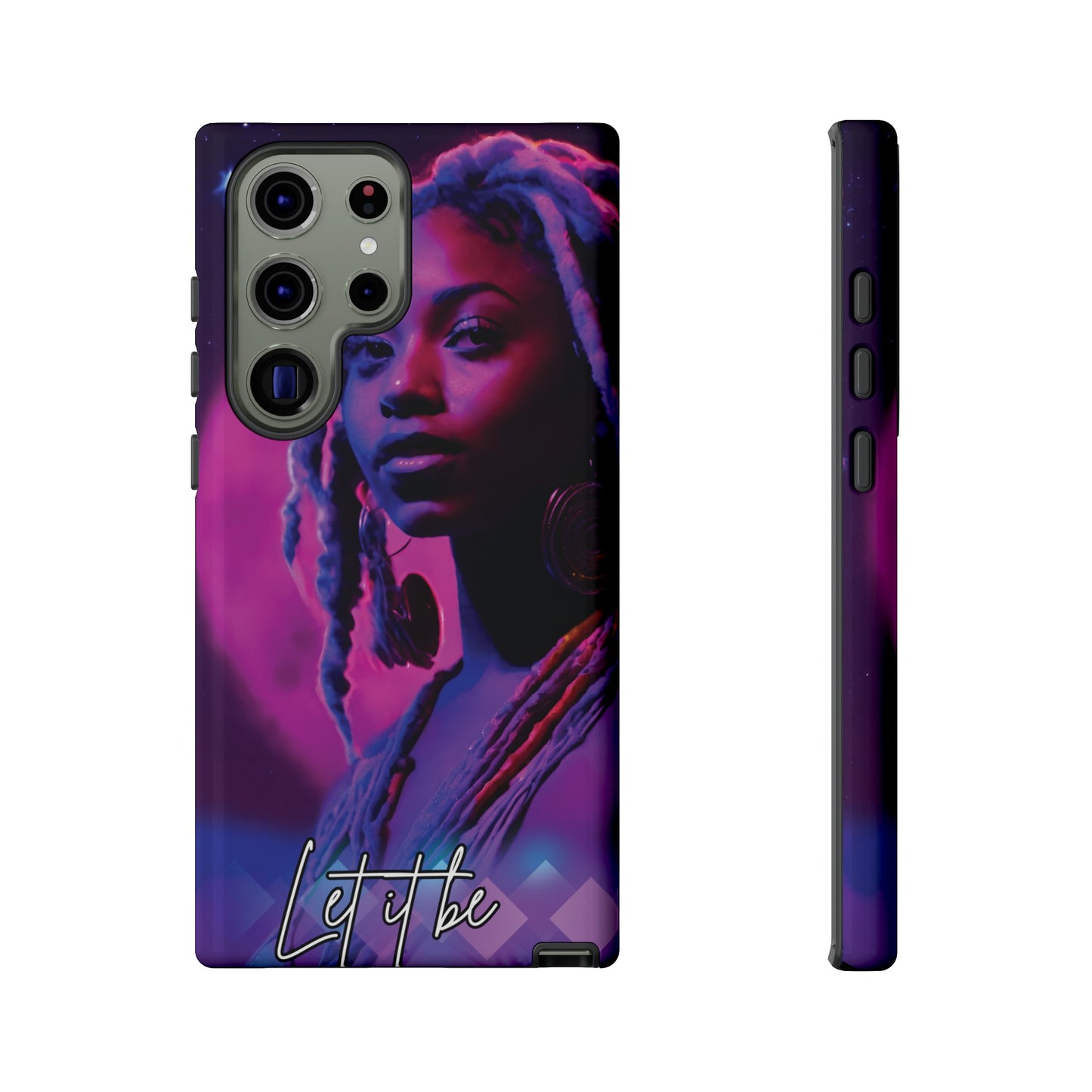 'Neon Goddess' Let it Be Luminex Phone Case