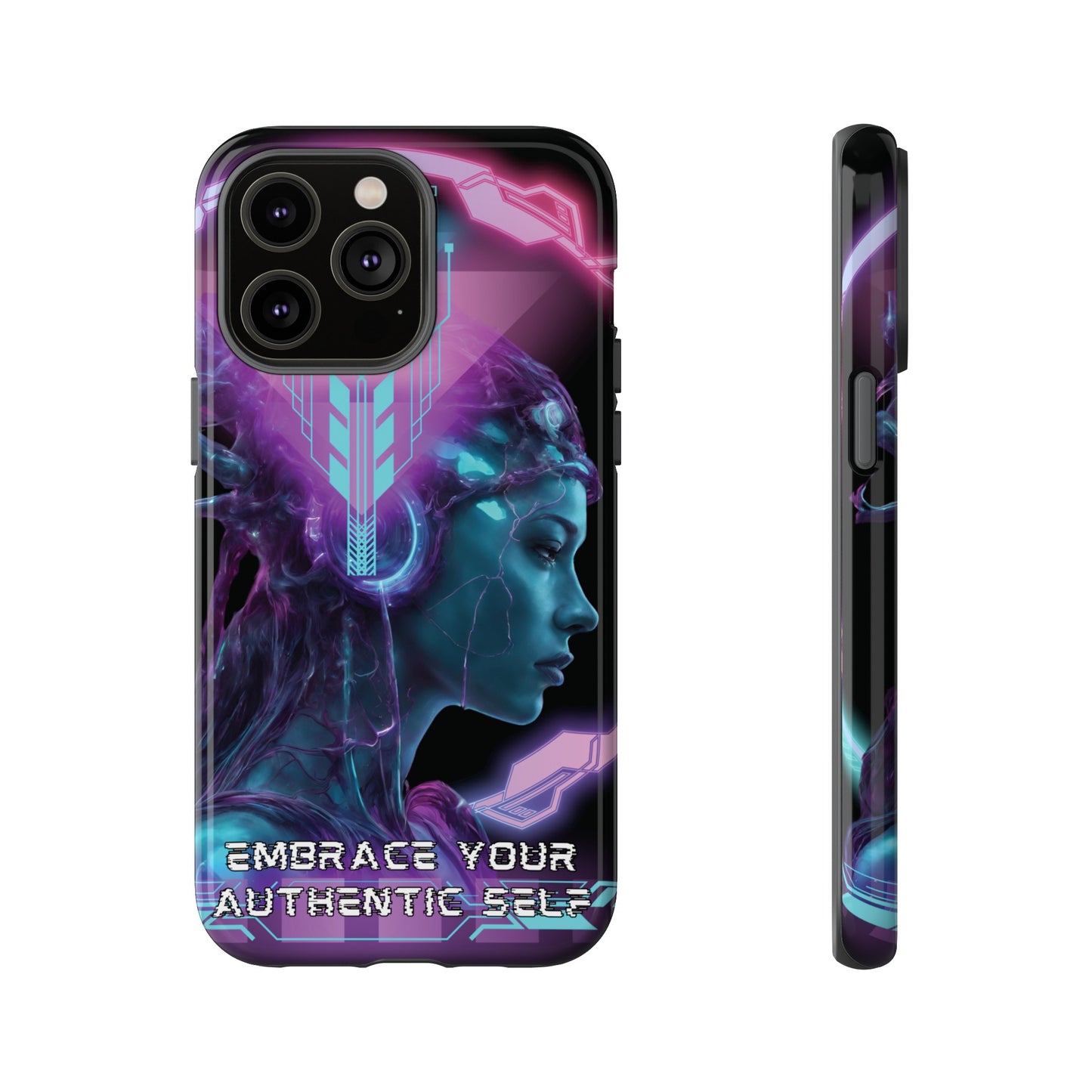'Neon Goddess' Authentic Self Luminex Phone Case