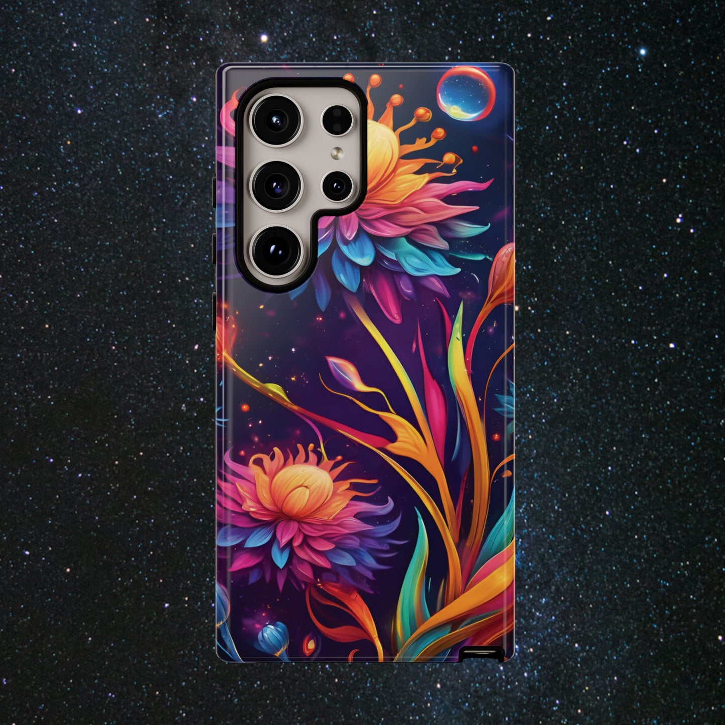 Celestial Bloom Luminex Phone Case
