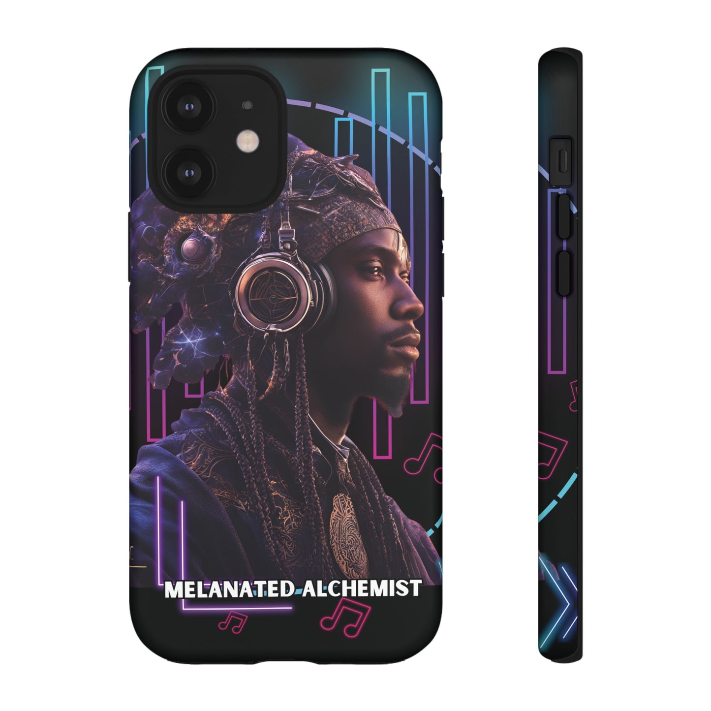 NoirAlchemy Glow - Transmute Luminex Phone Case