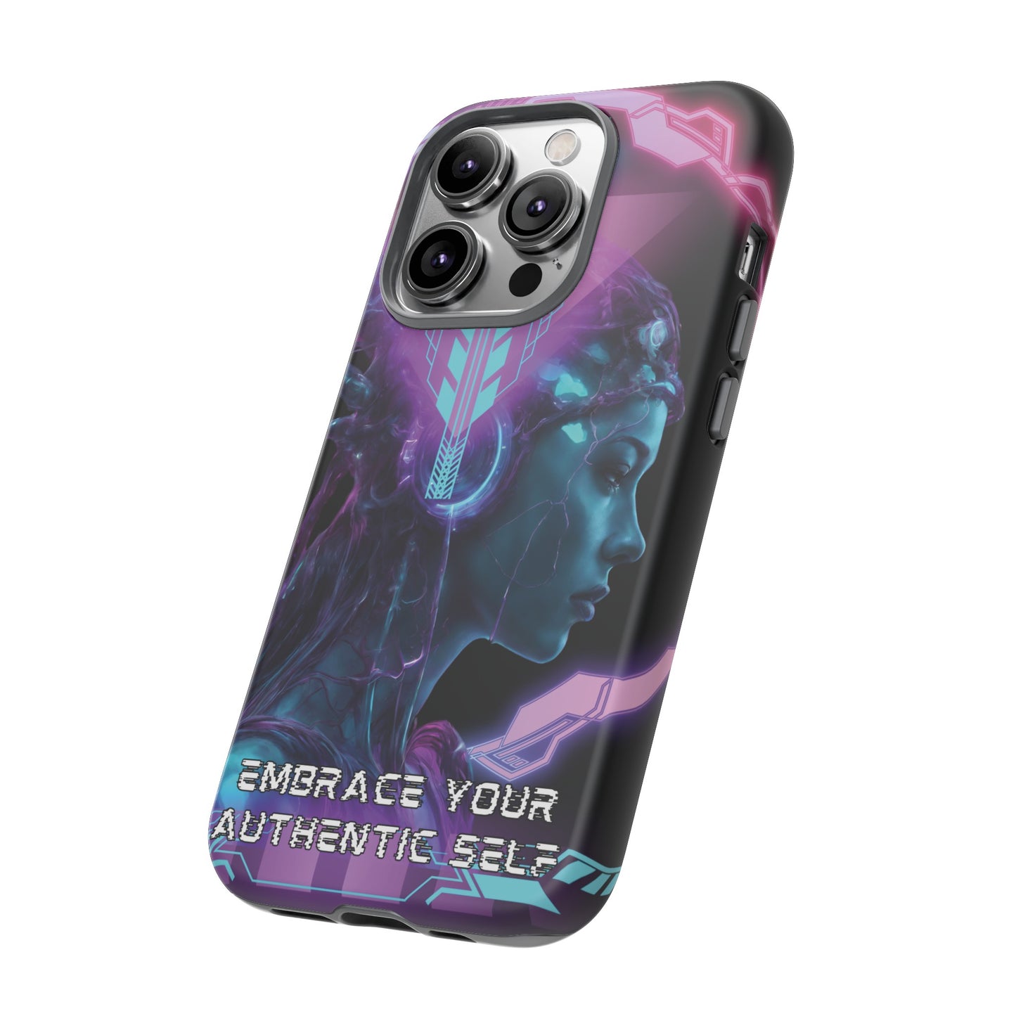 'Neon Goddess' Authentic Self Luminex Phone Case