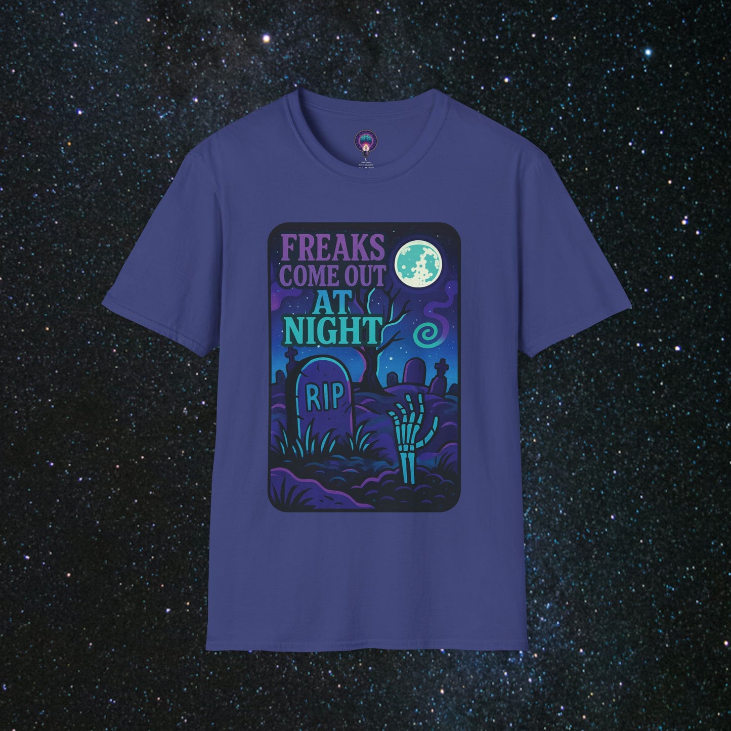 Freaks Come Out At Night Unisex Softstyle T-Shirt