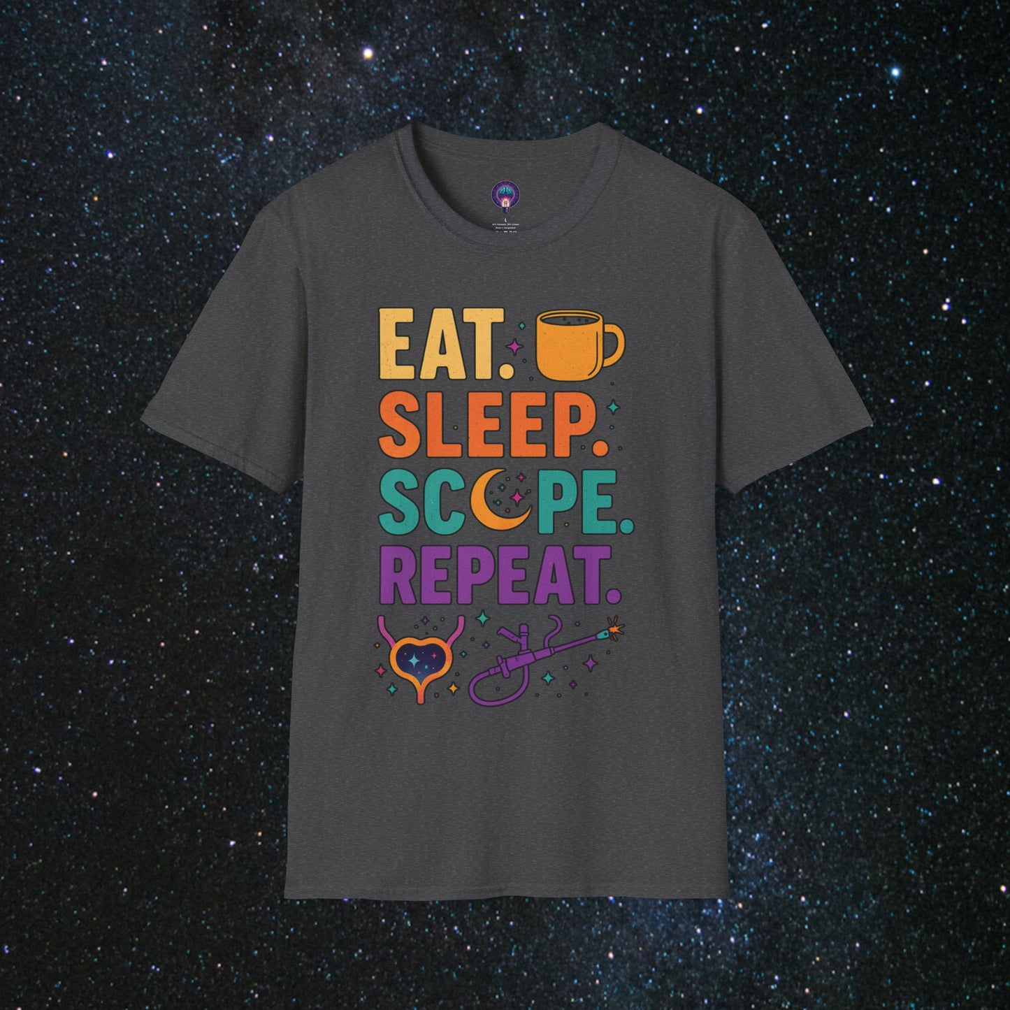 Eat. Sleep. Scope. Repeat Softstyle T-Shirt