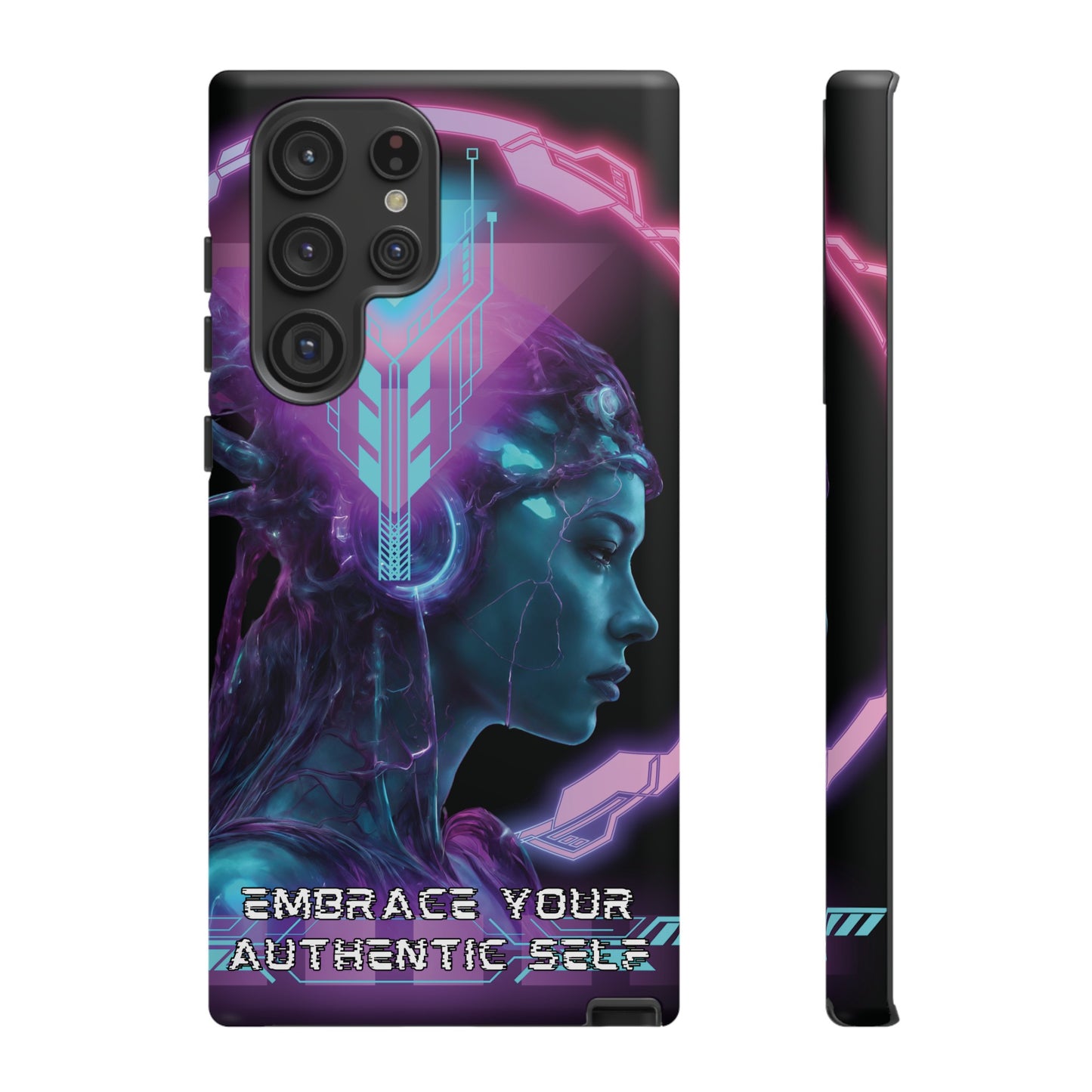 'Neon Goddess' Authentic Self Luminex Phone Case