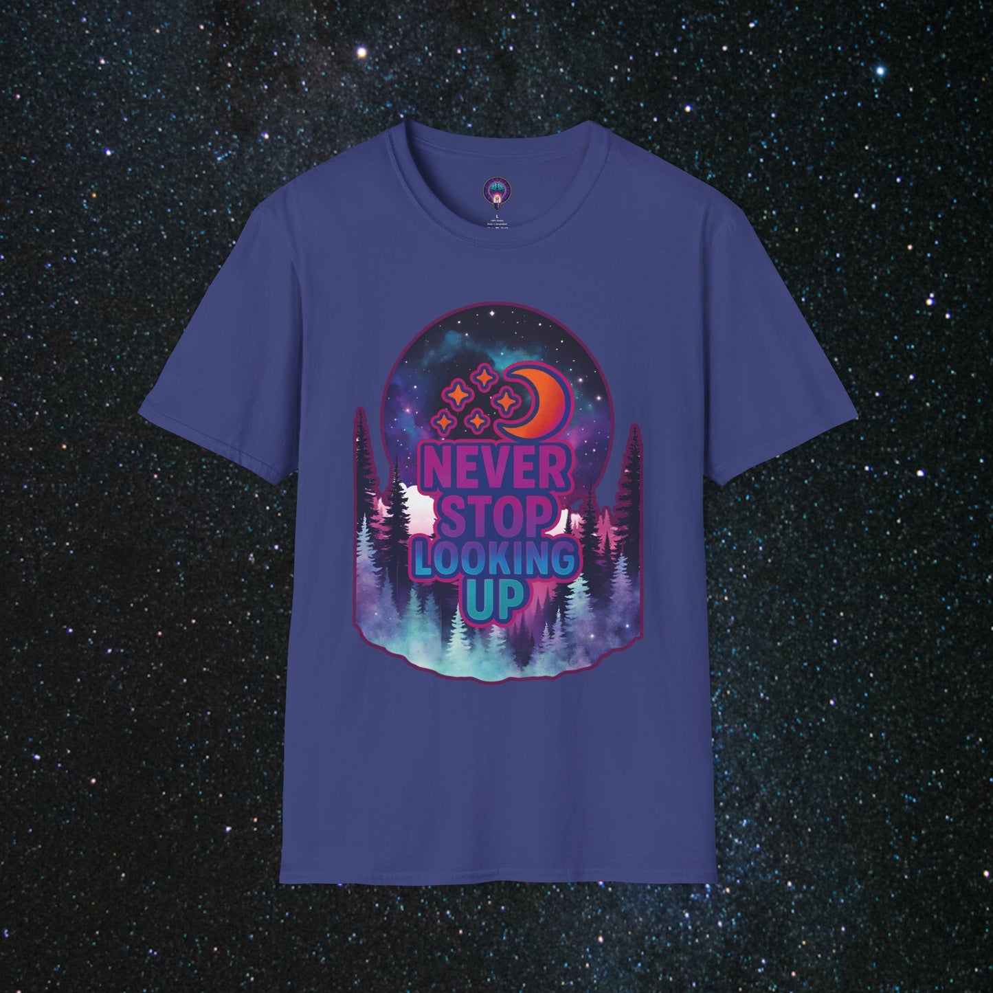 Never Stop Looking Up Softstyle Tee