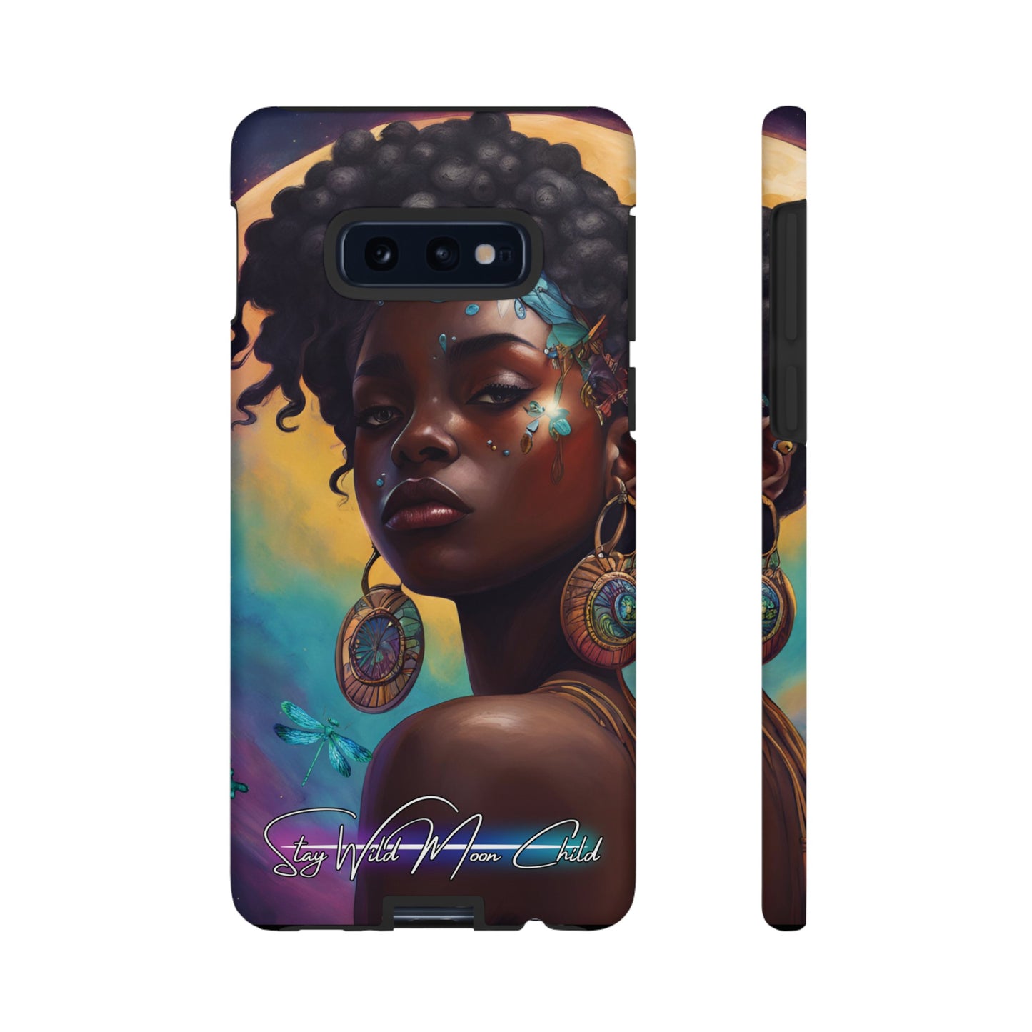 Stay Wild Moon Child - Noir Luminex Phone Case