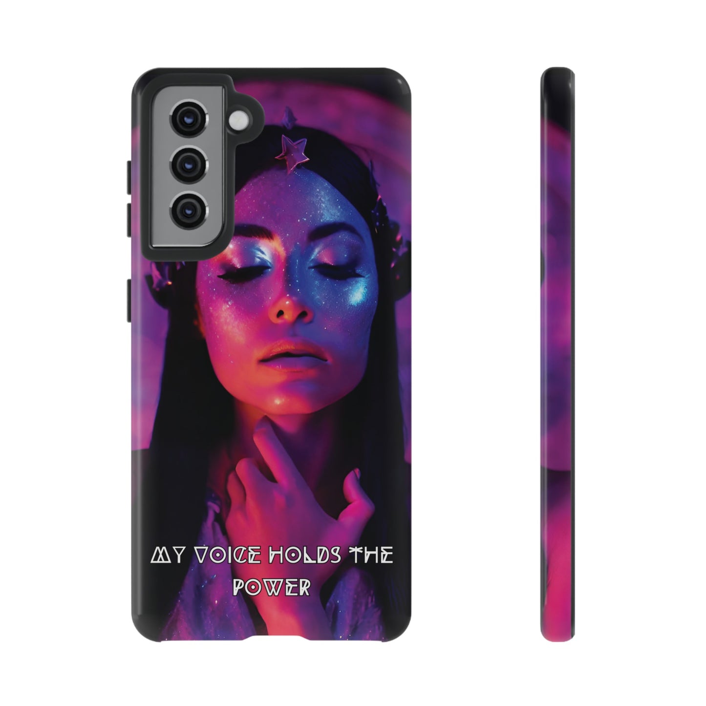 'Neon Goddess' Power Luminex Phone Case