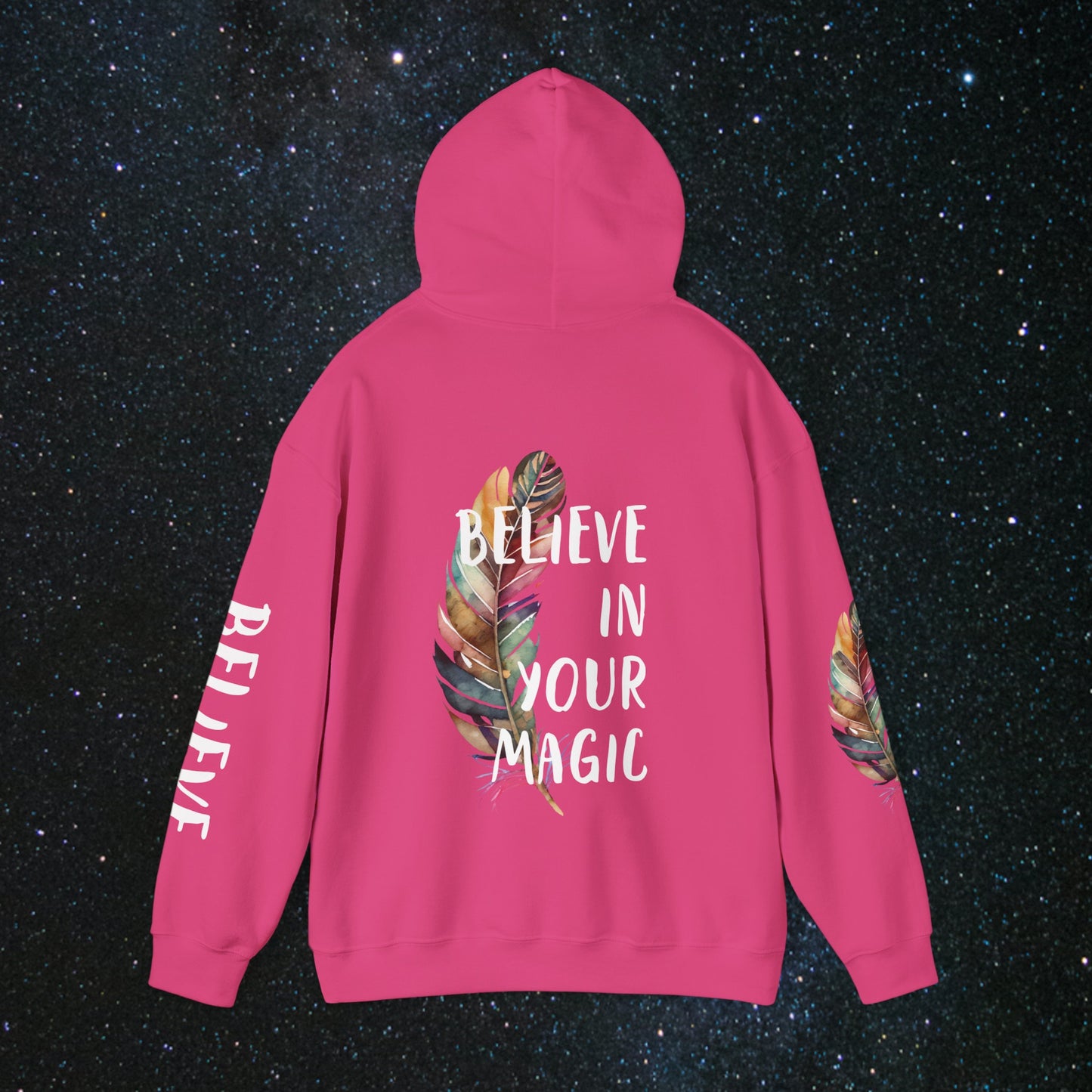 Manifestation - Unisex Pullover Hoodie - MindLight Apparel - Manifestation - Unisex Pullover Hoodie - Dark Chocolate - S -