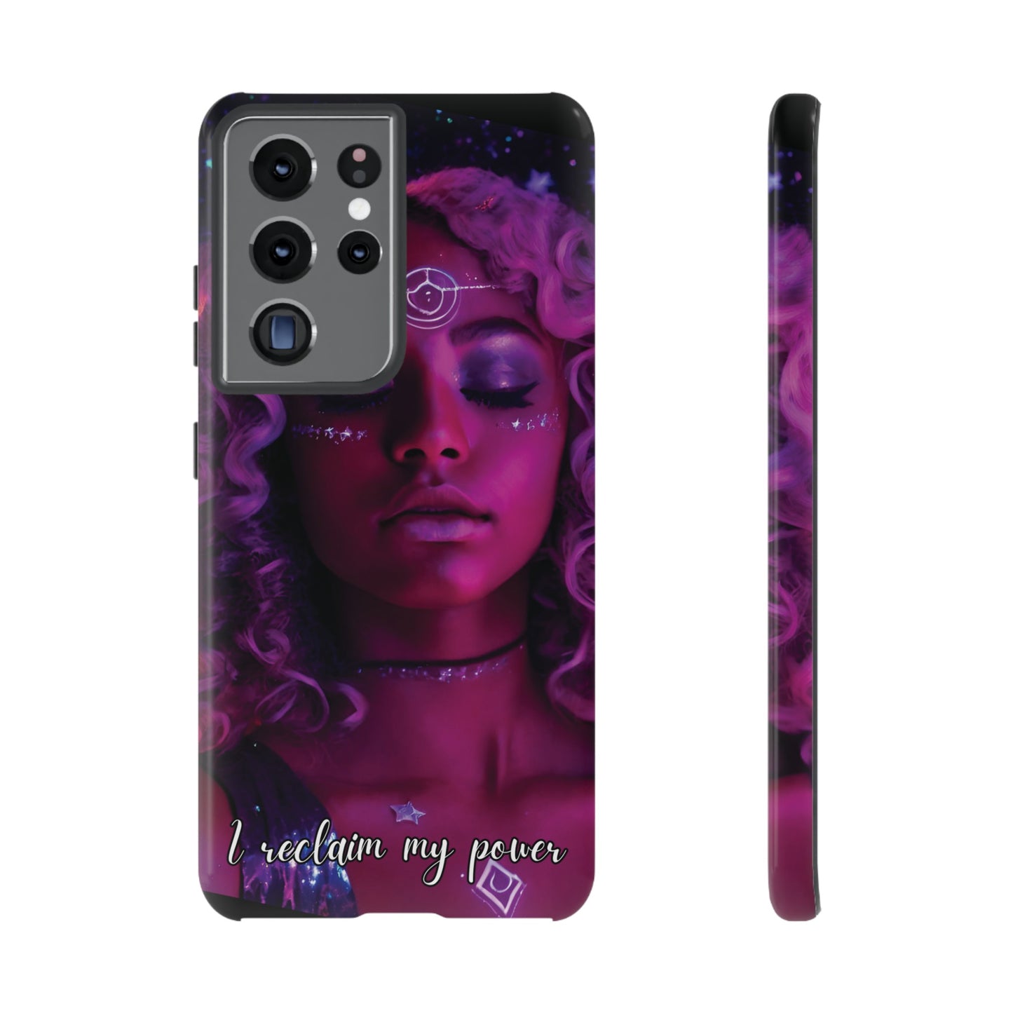 'Neon Goddess' Reclamation Luminex Phone Case