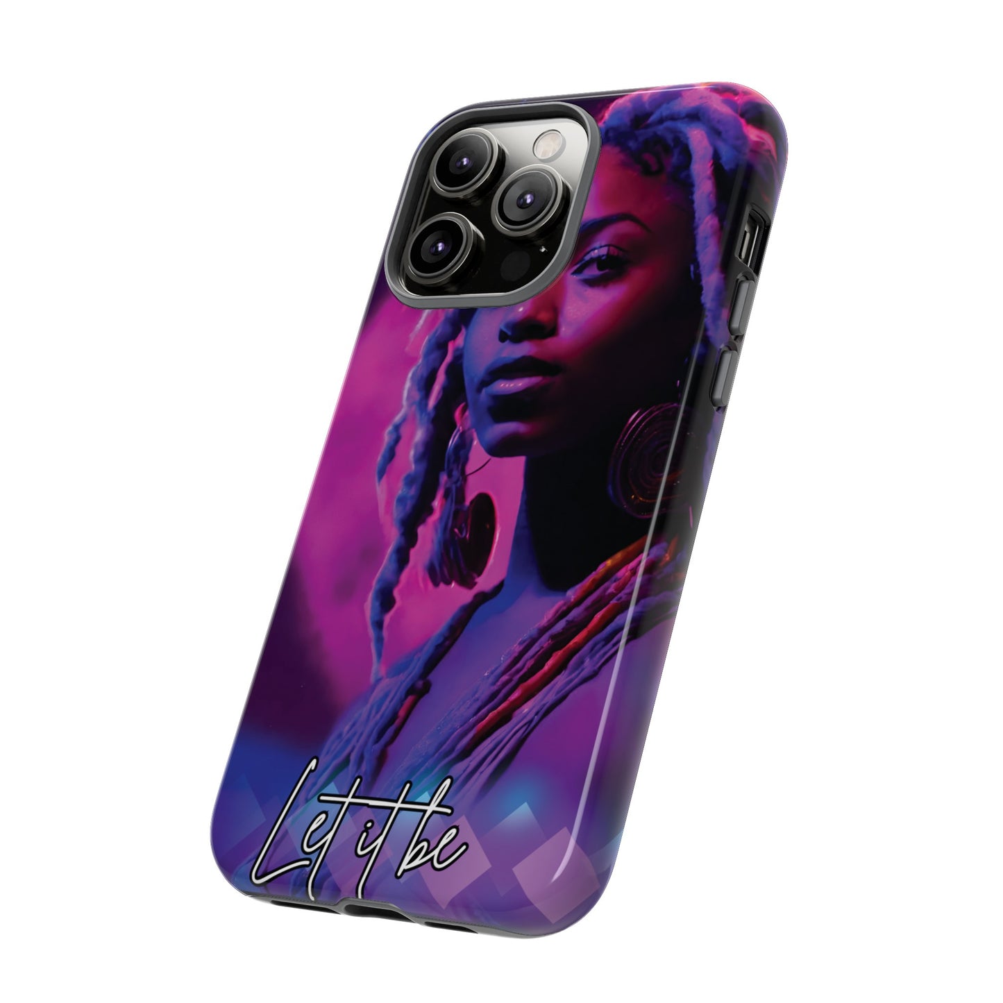 'Neon Goddess' Let it Be Luminex Phone Case