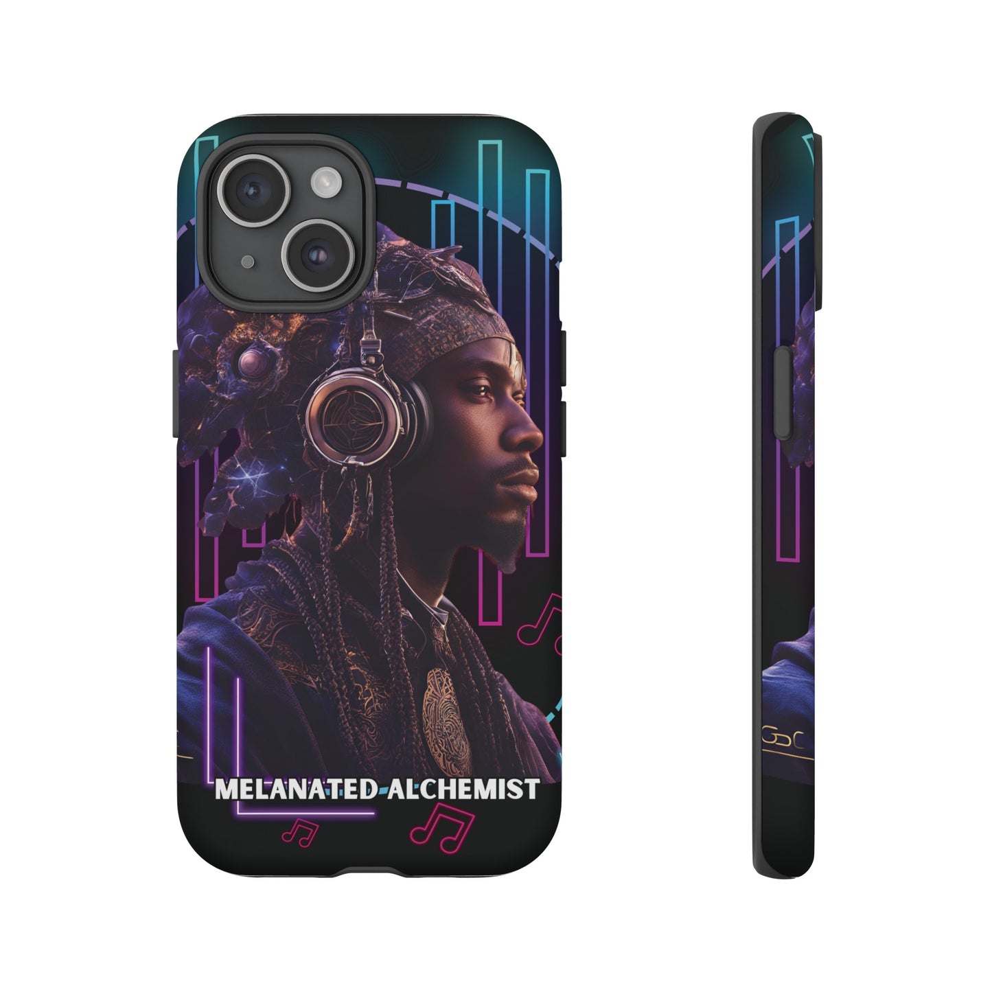 NoirAlchemy Glow - Transmute Luminex Phone Case