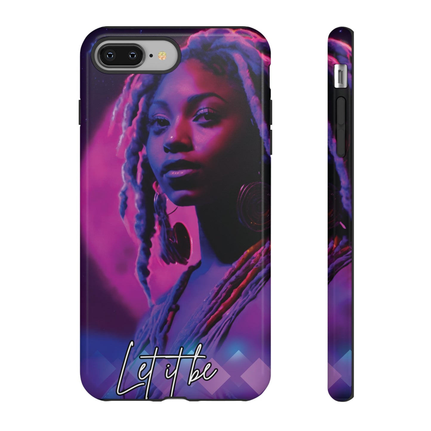 'Neon Goddess' Let it Be Luminex Phone Case