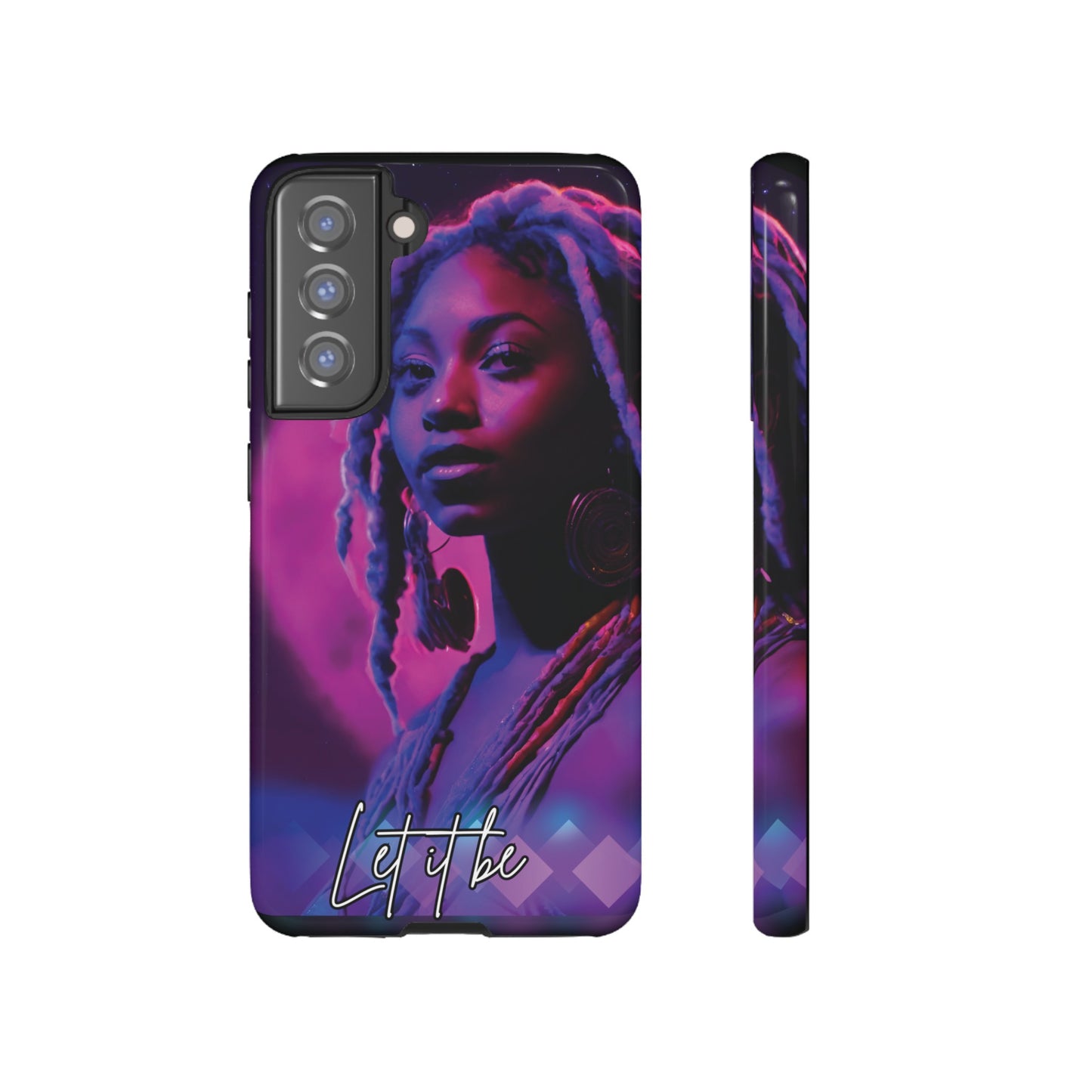 'Neon Goddess' Let it Be Luminex Phone Case