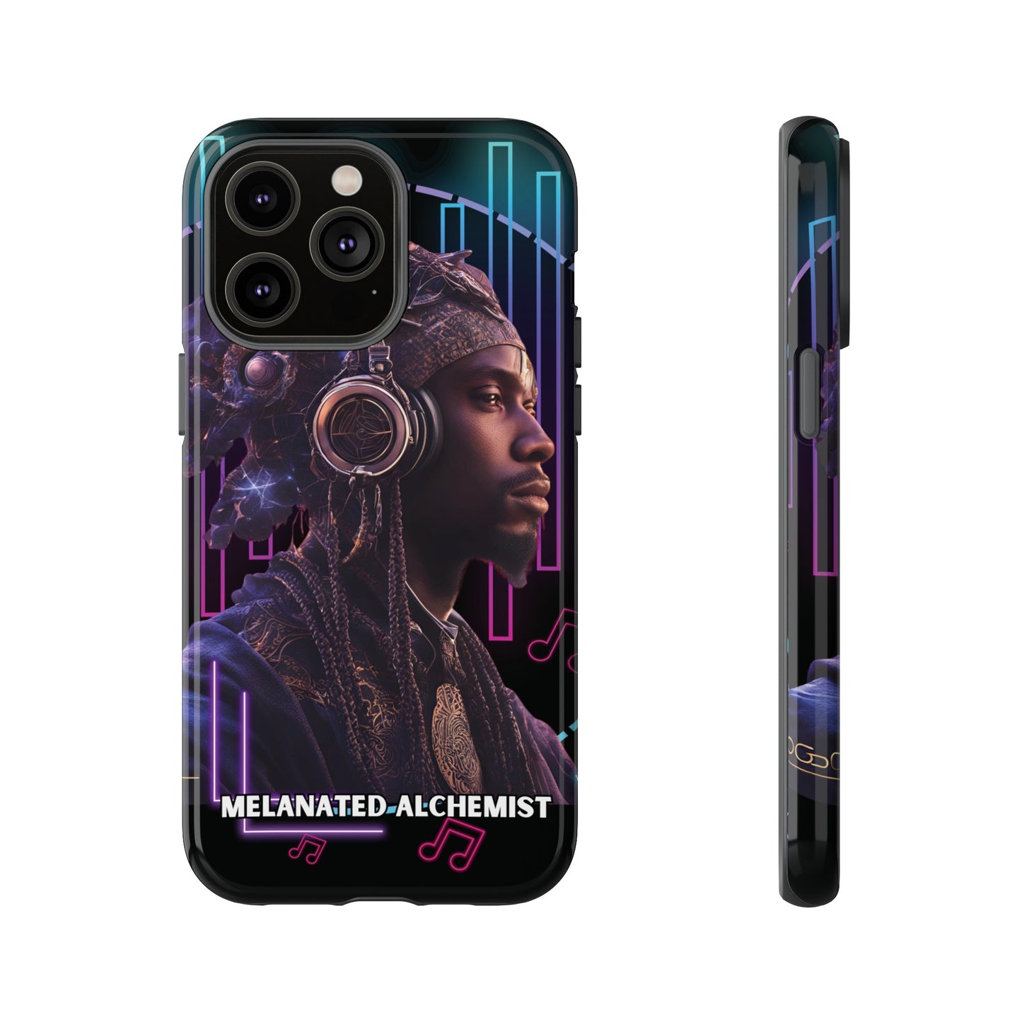 NoirAlchemy Glow - Transmute Luminex Phone Case