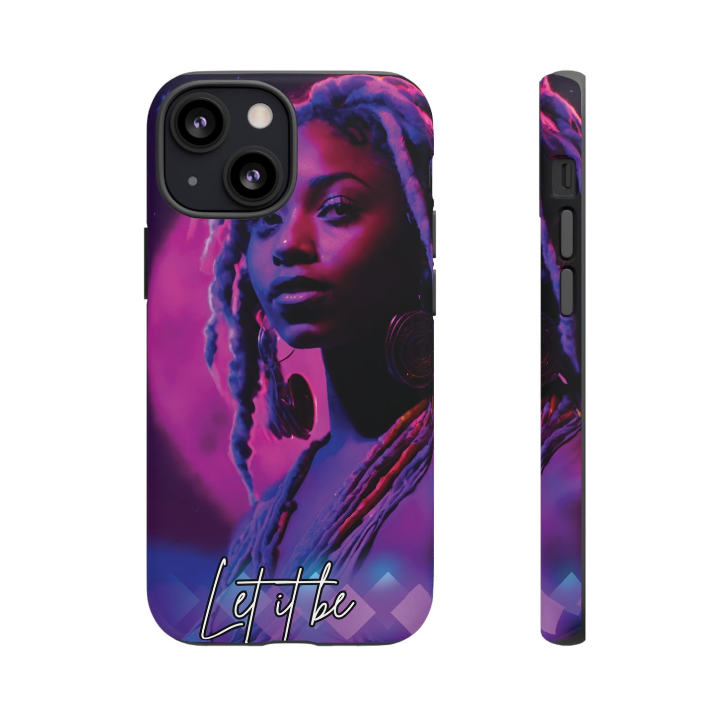 'Neon Goddess' Let it Be Luminex Phone Case