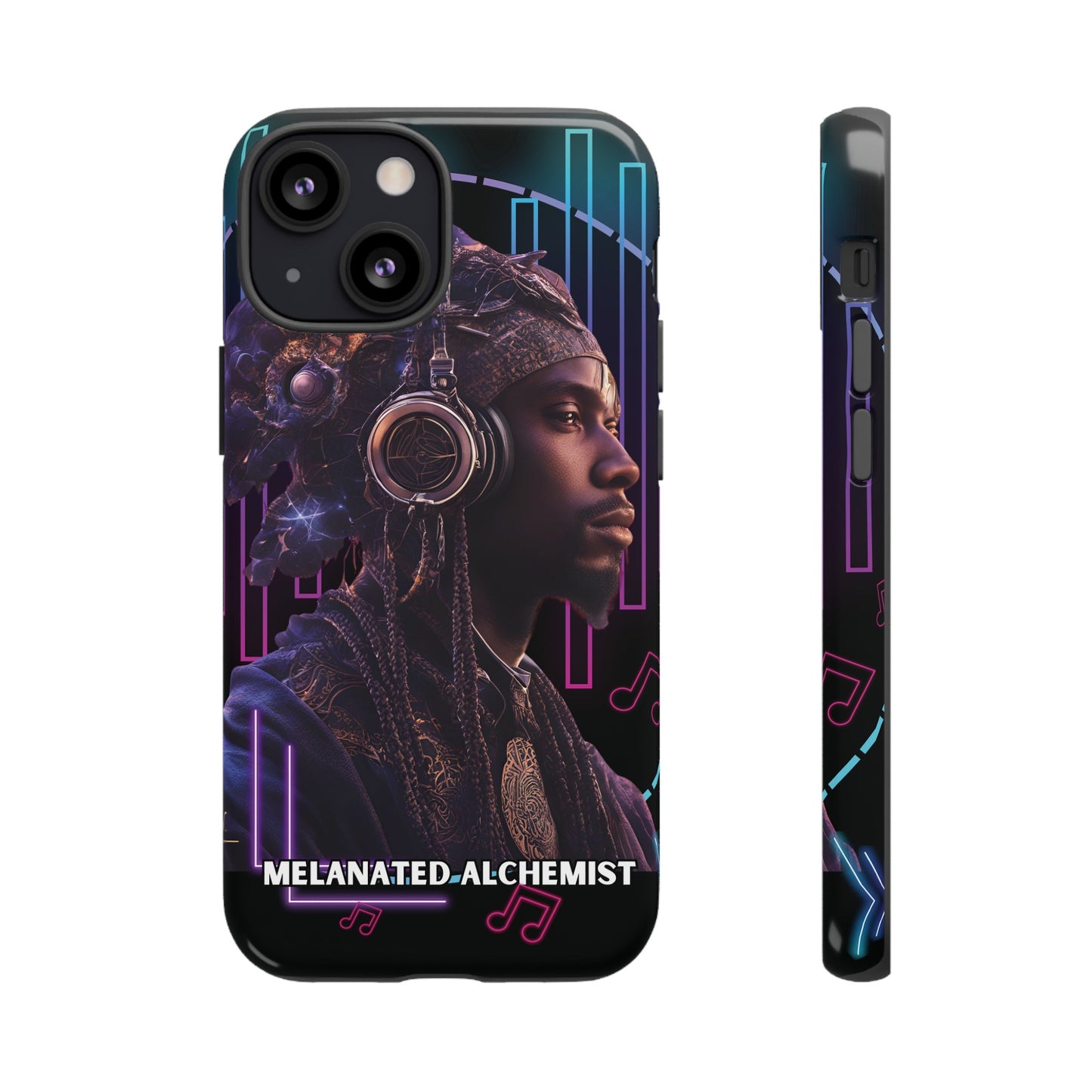 NoirAlchemy Glow - Transmute Luminex Phone Case