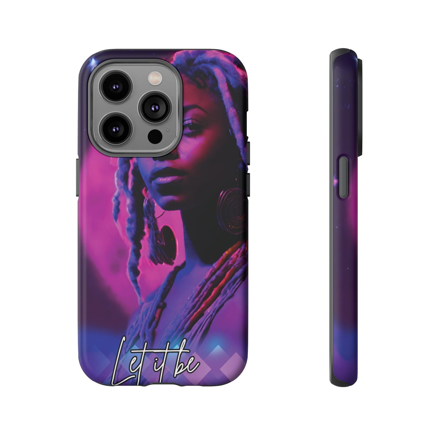 'Neon Goddess' Let it Be Luminex Phone Case