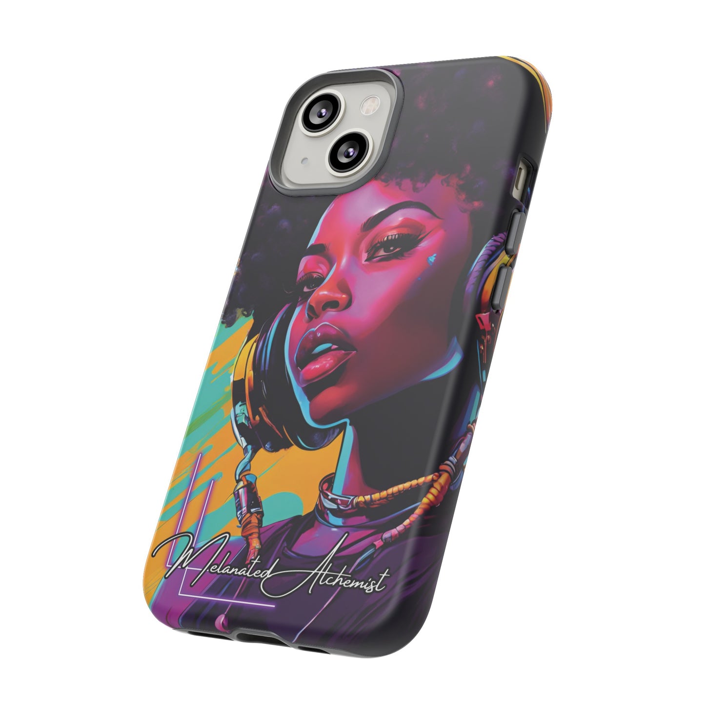 NoirAlchemy Glow - Transmute Woman Luminex Phone Case