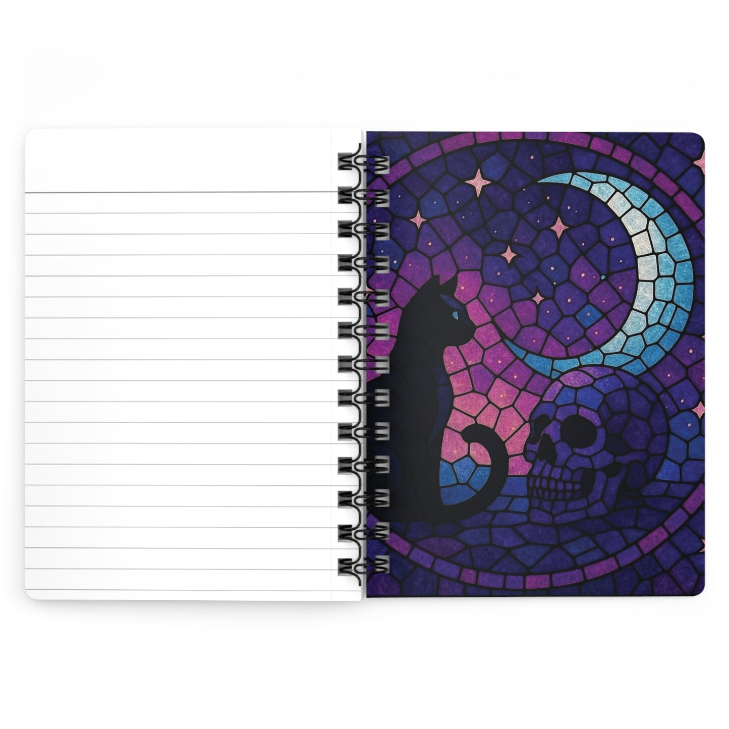 Luna Whispers Spiral Notebook