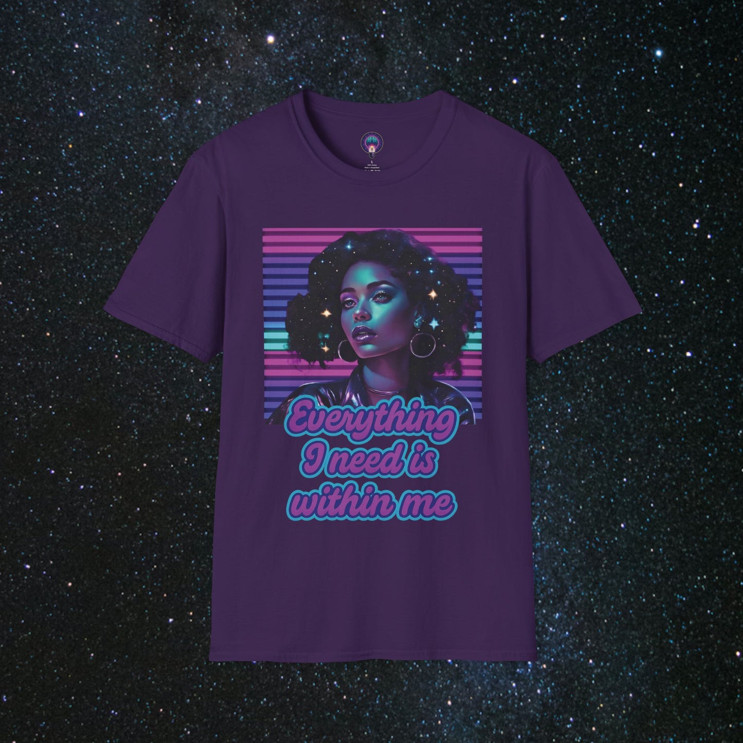 Retro Radiance Women's Softstyle T-Shirt
