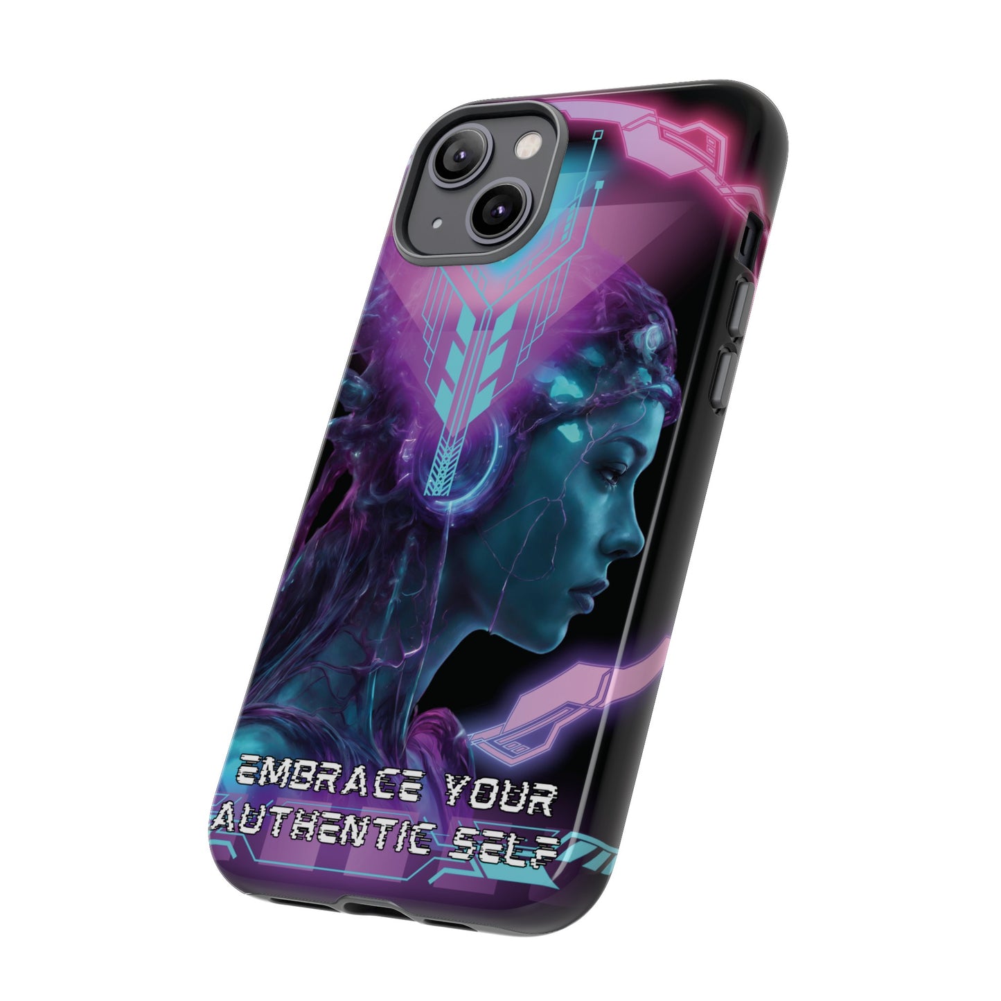 'Neon Goddess' Authentic Self Luminex Phone Case