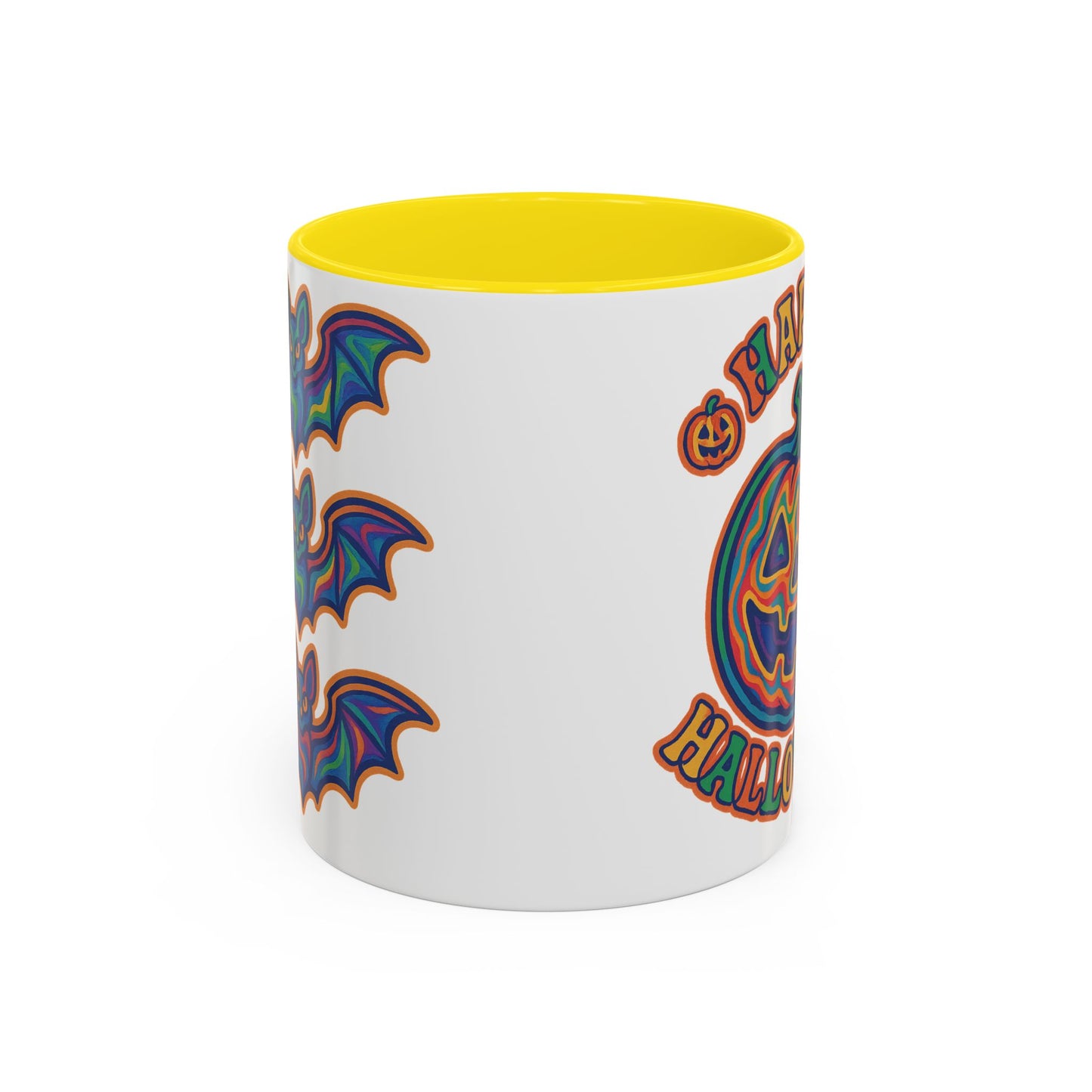 Psychedelic Halloween Accent Coffee Mug