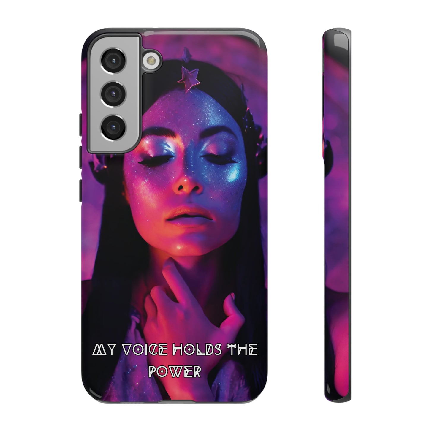 'Neon Goddess' Power Luminex Phone Case