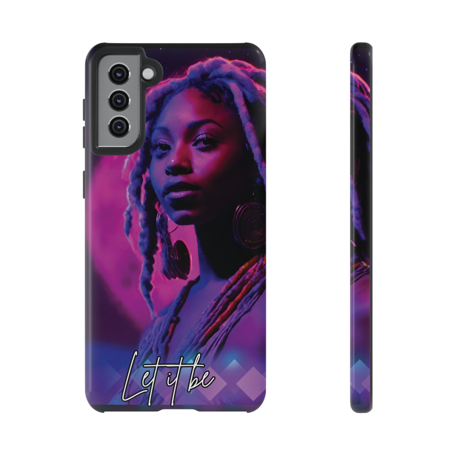 'Neon Goddess' Let it Be Luminex Phone Case