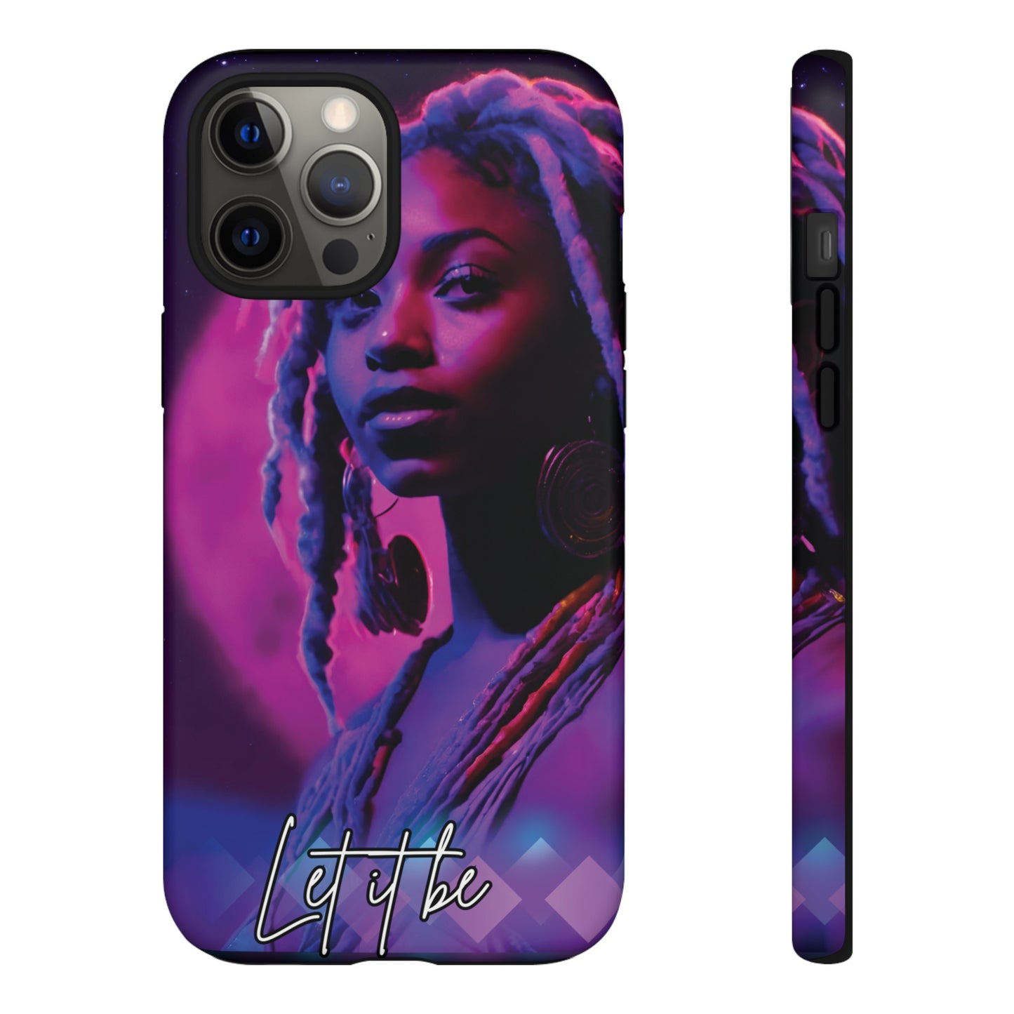 'Neon Goddess' Let it Be Luminex Phone Case