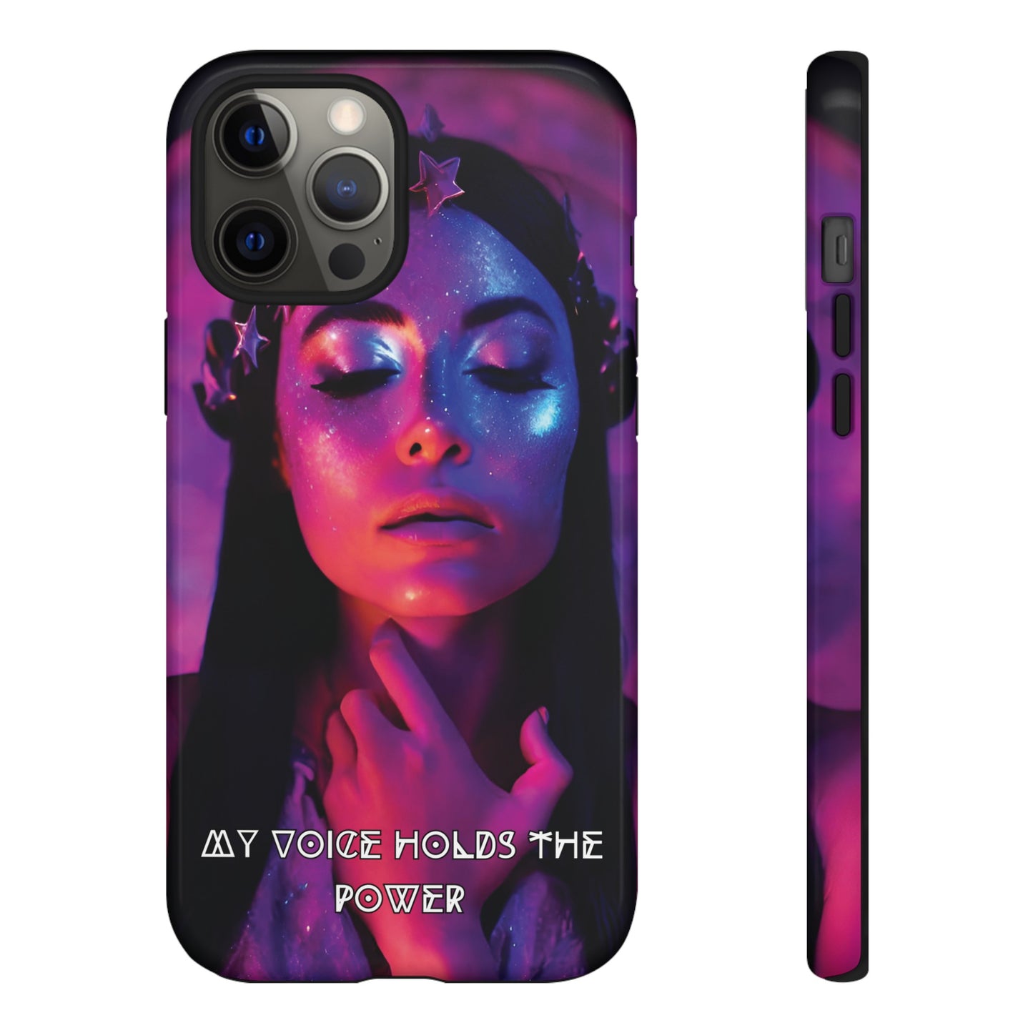 'Neon Goddess' Power Luminex Phone Case